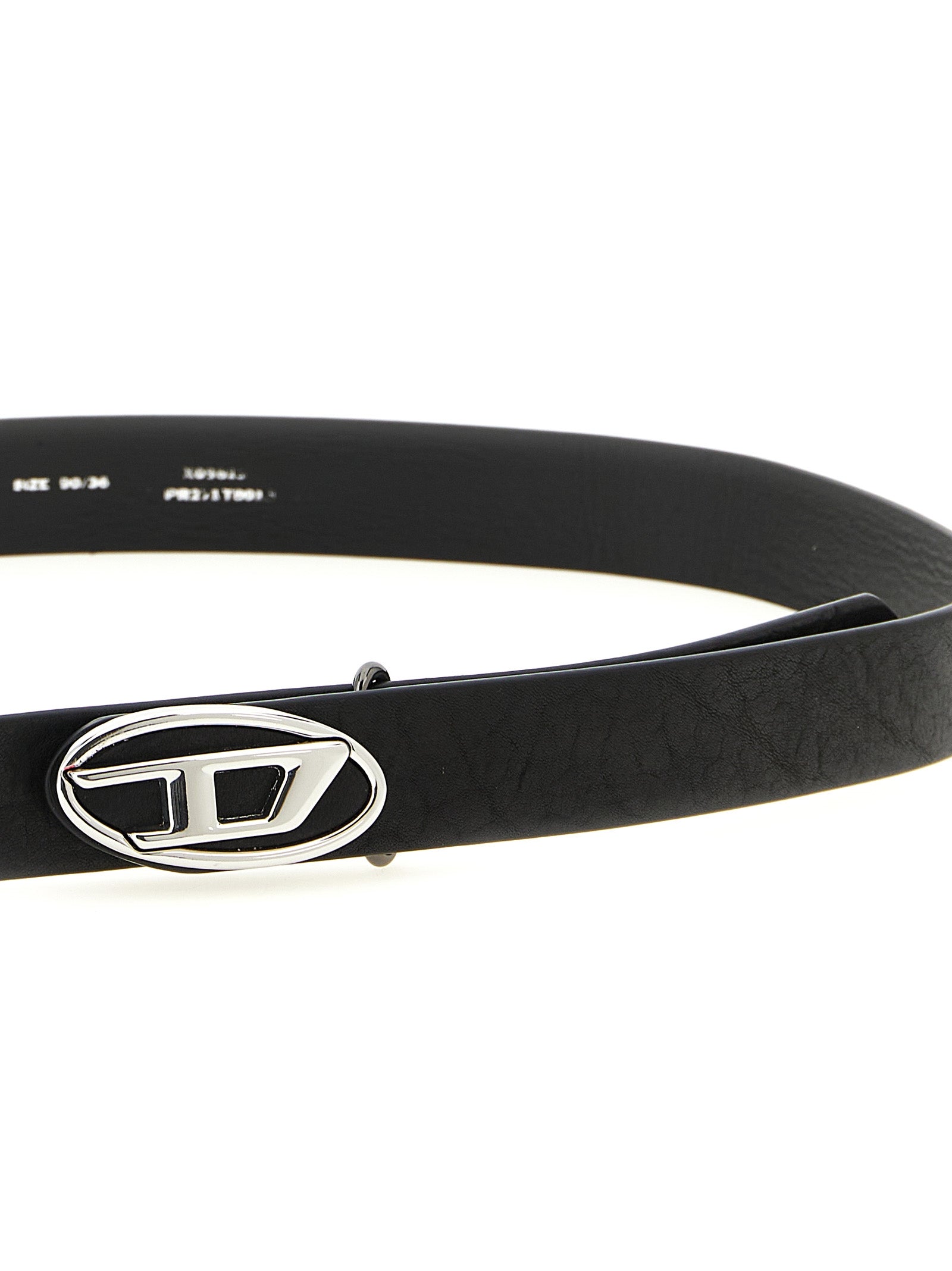 Diesel Black Polyethylene Regular Belt - Artisanal Luxury Accessory