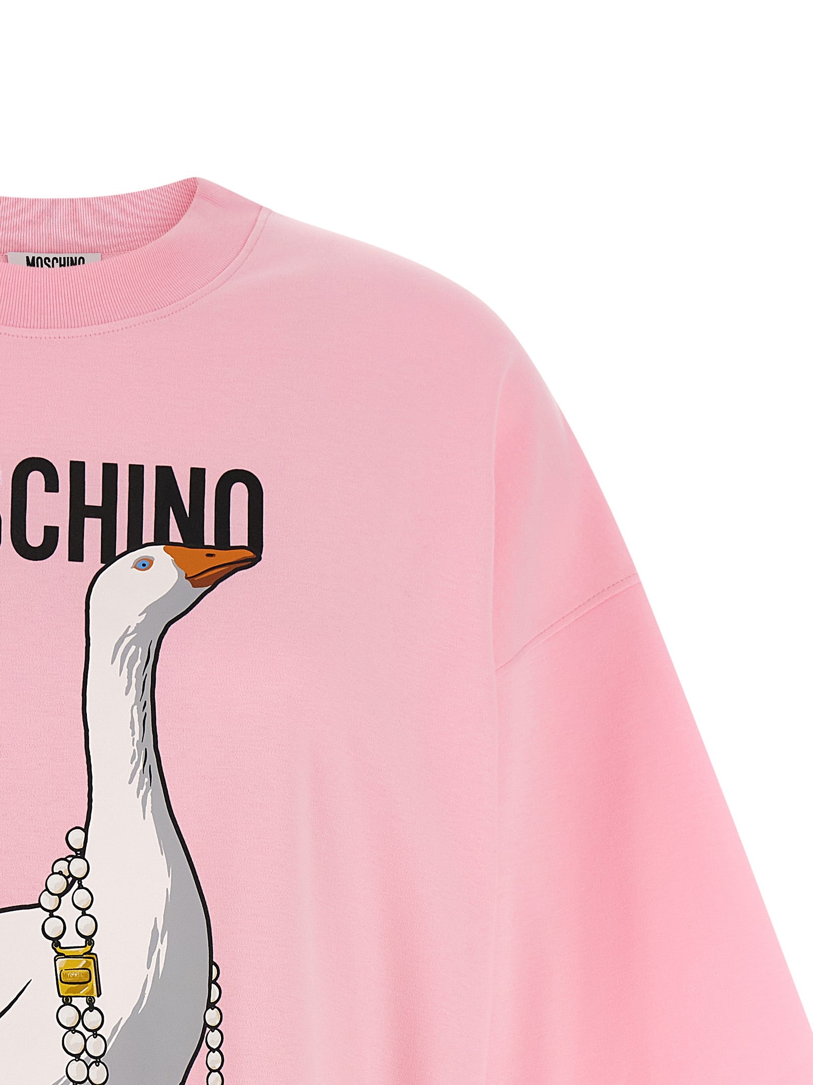 Experience the allure of the Moschino Multicolor Cotton Short Dress, a luxurious blend of whimsical design and exquisite craftsmanship, perfect for any discerning fashionista.
