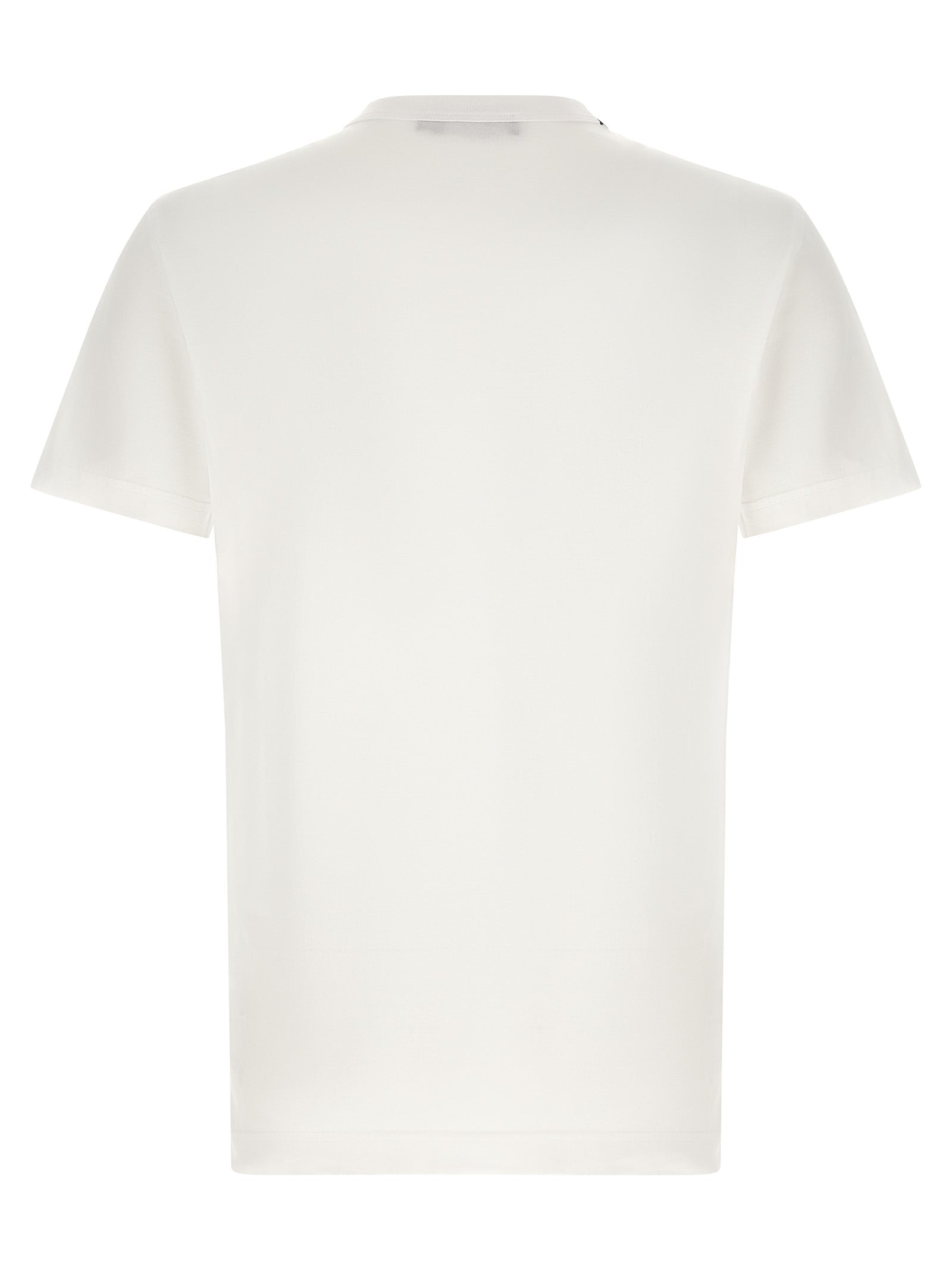 Dolce & Gabbana White Cotton T-Shirt – Designer Luxury Essential