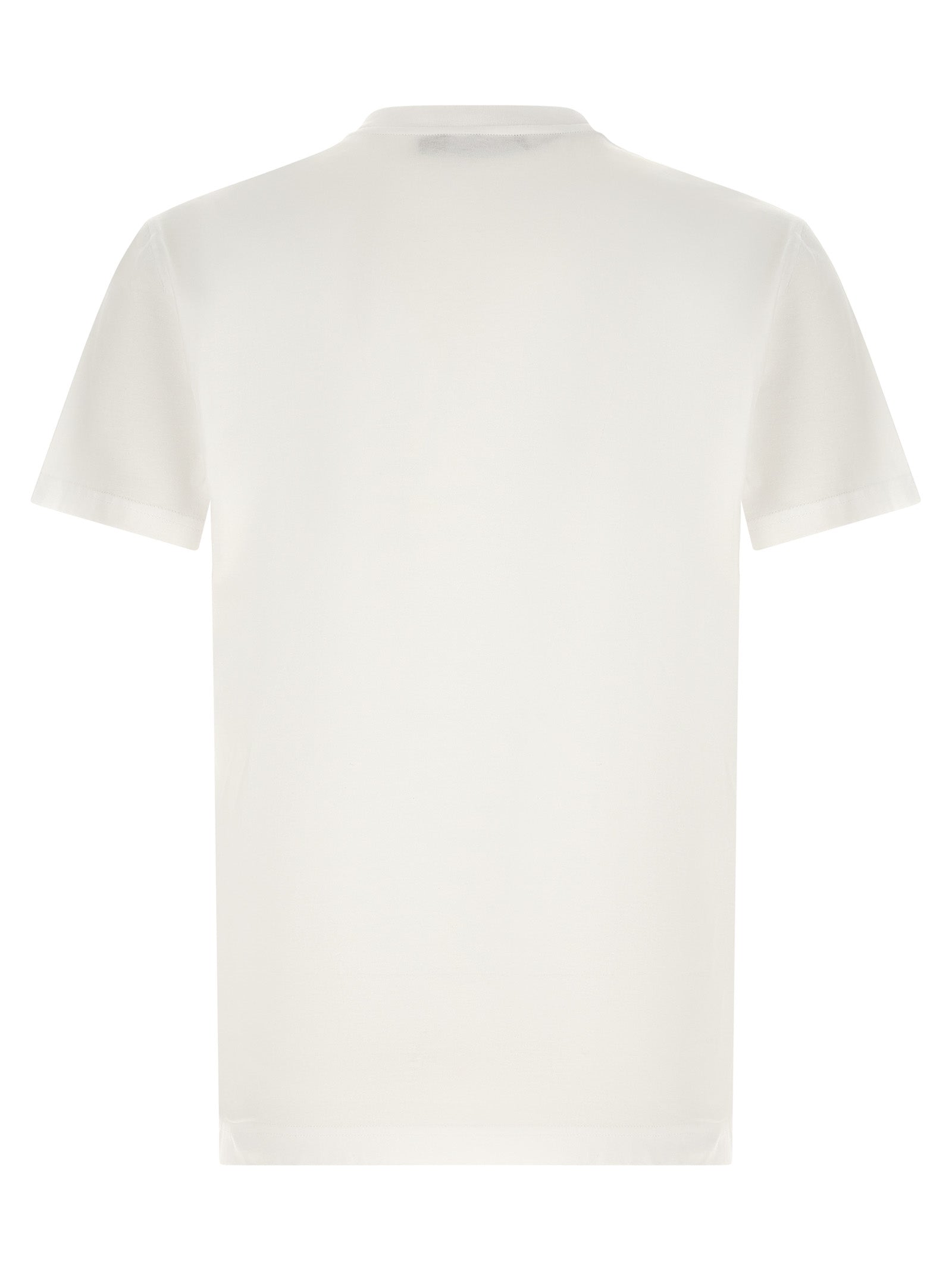 Dolce & Gabbana White Cotton T-Shirt | Designer Luxury Essential