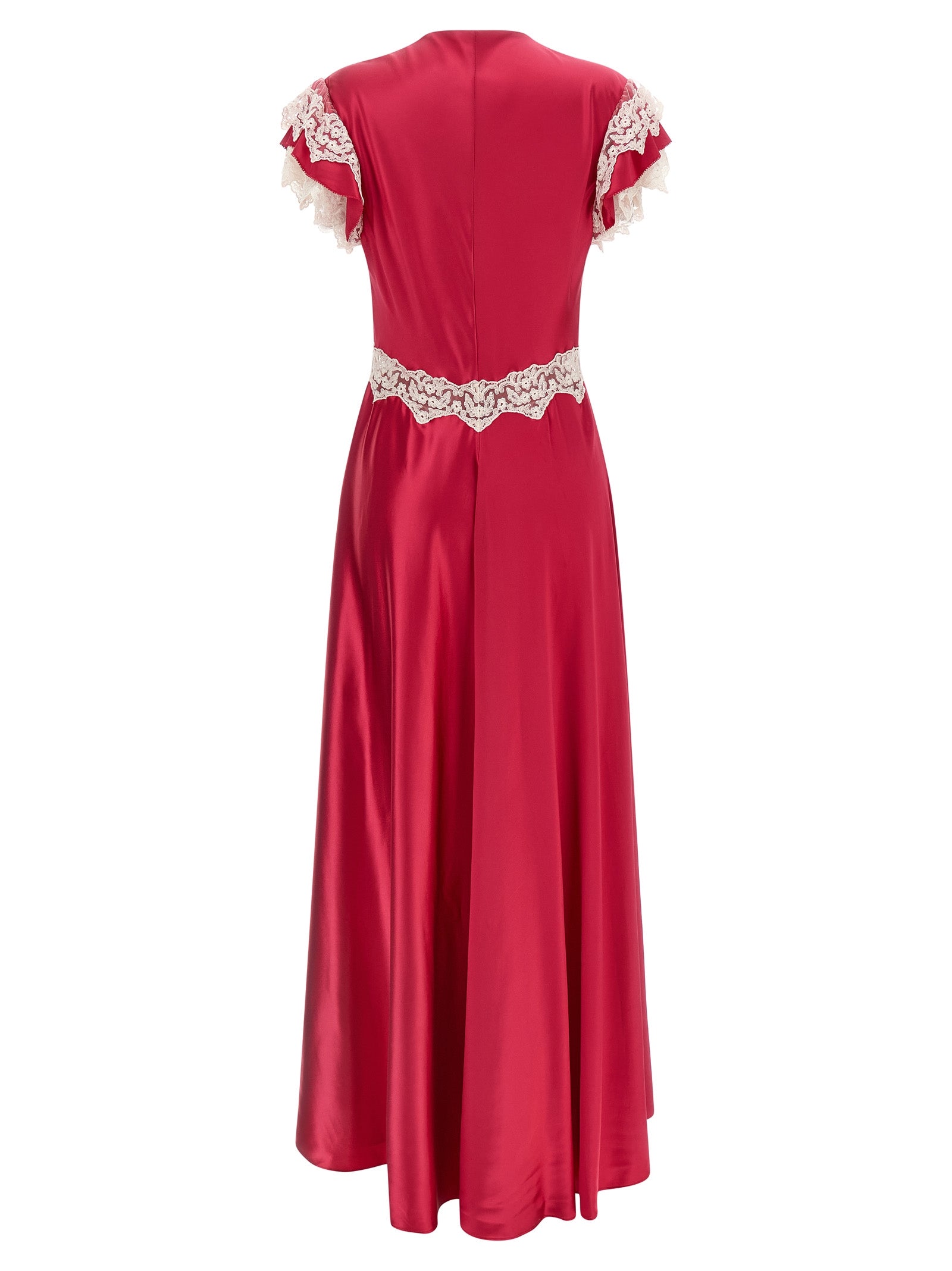 Alberta Ferretti Fuchsia Long Dress - Exquisite Couture Elegance