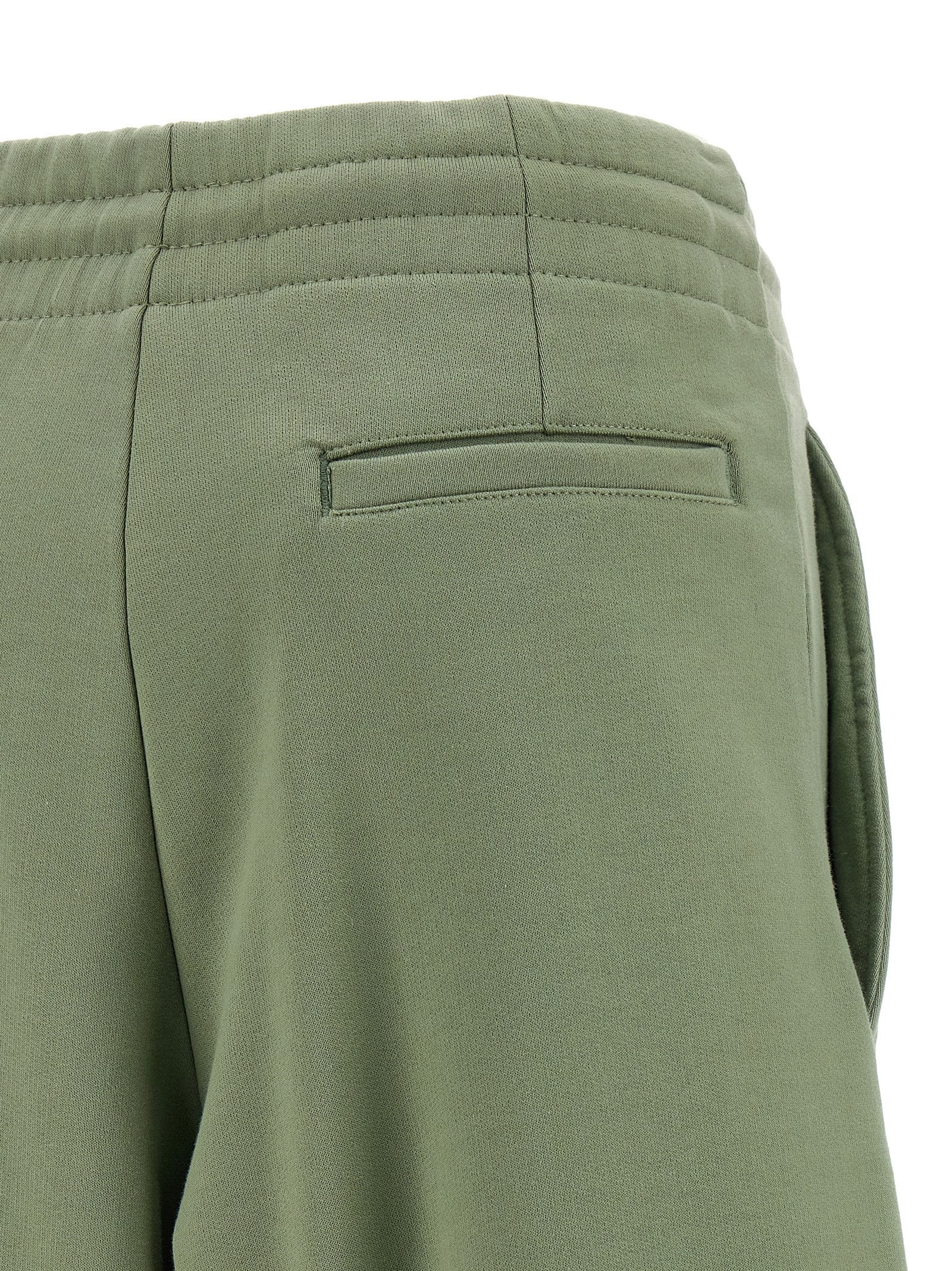 Dries Van Noten Bicolor Cotton Casual Pants