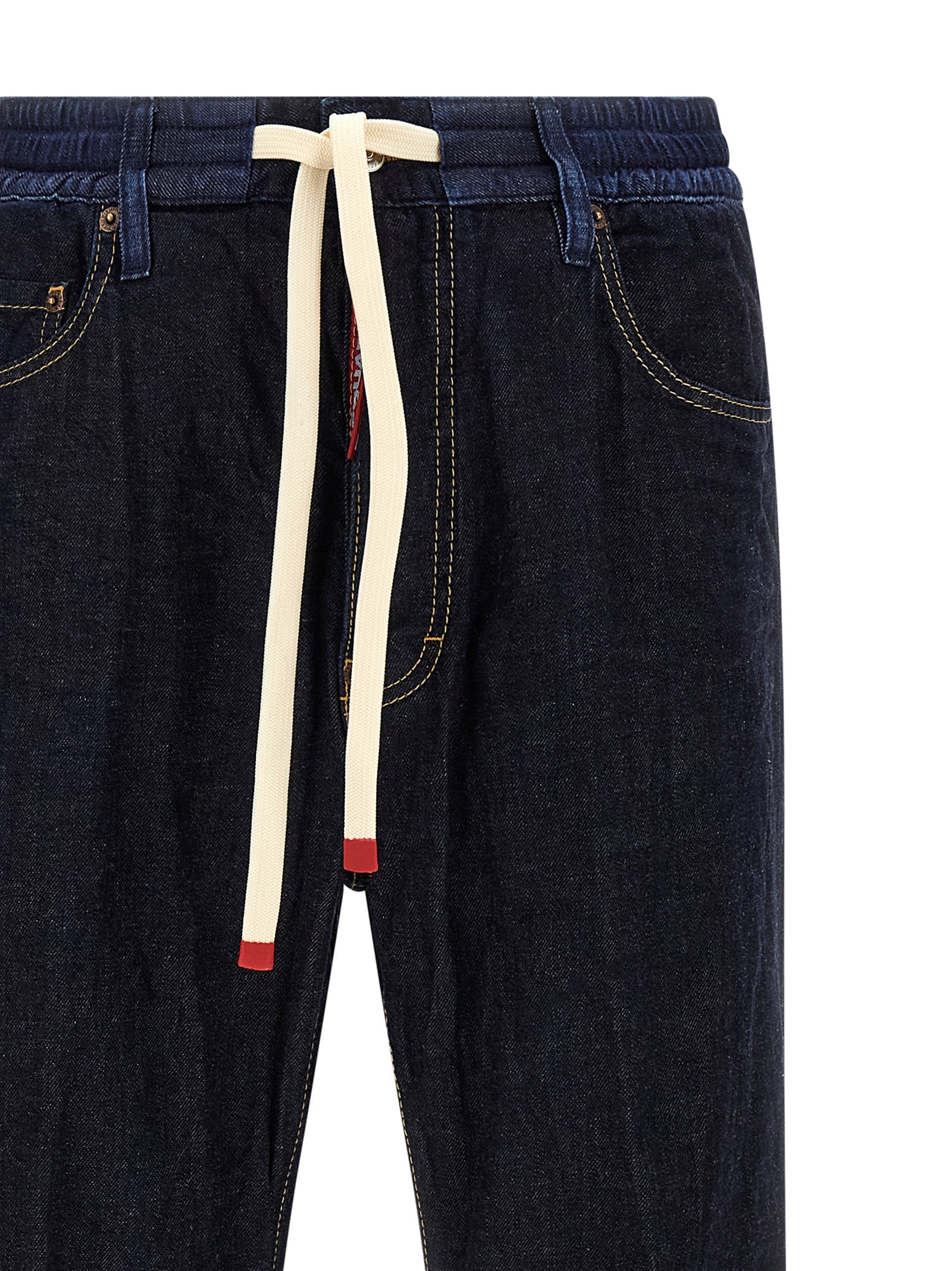 Dsquared² Blue Cotton Straight-Leg Jeans – Artisanal Luxury Denim