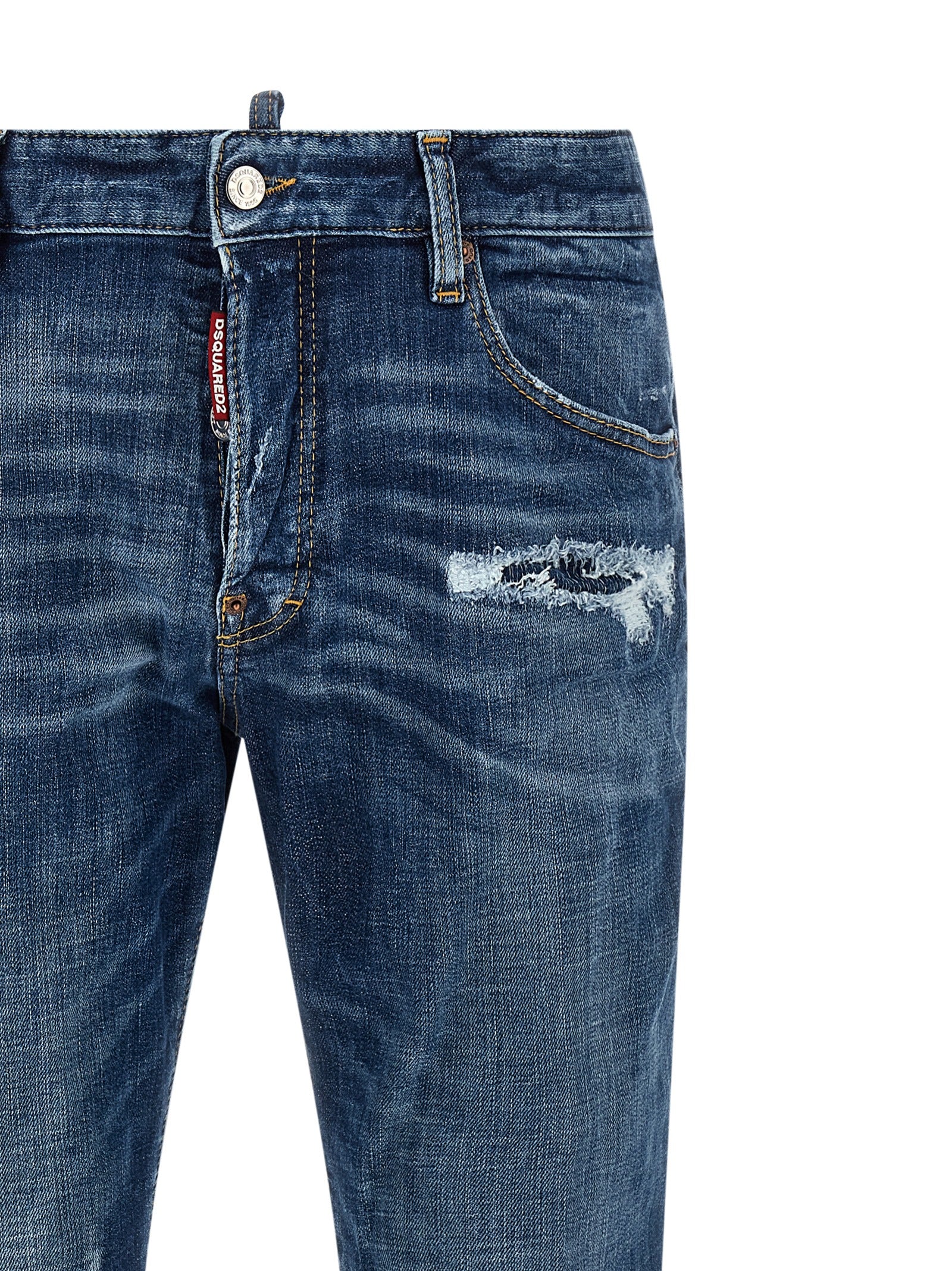 Dsquared² Blue Denim Jeans - Artisanal Luxury Fashion