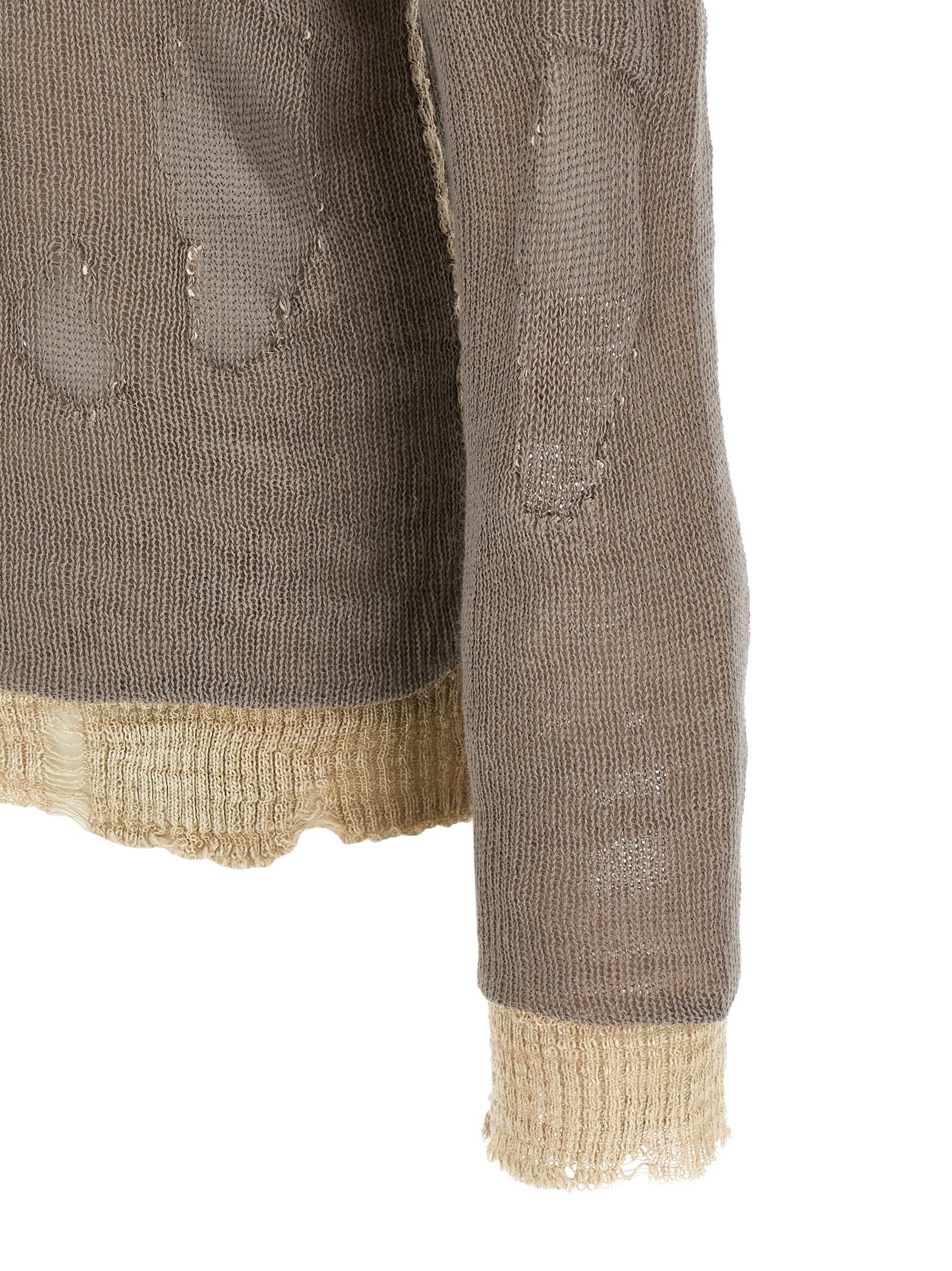 Diesel Gray Cotton Cardigan | Designer Edgy Couture Fashion