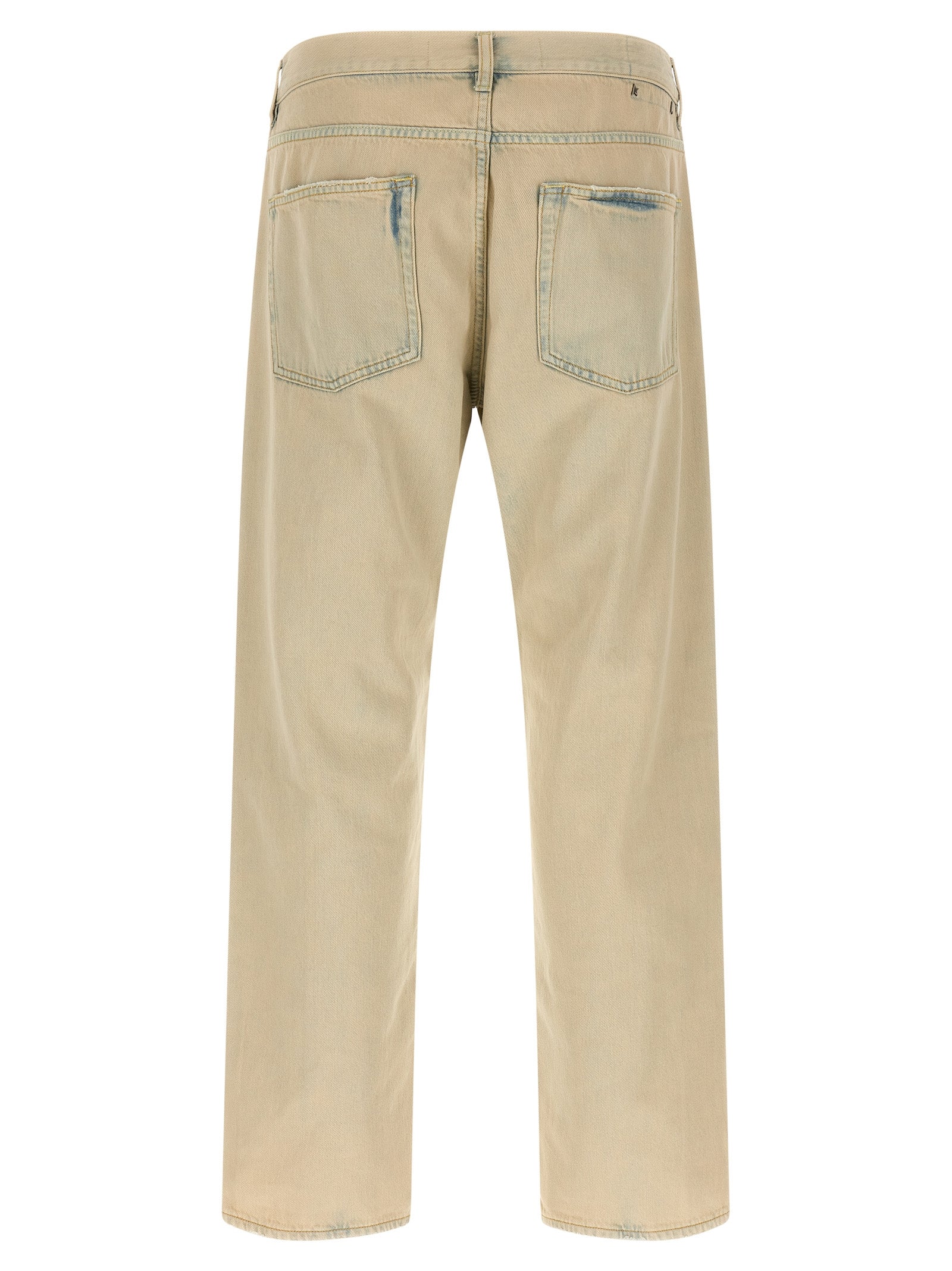 Golden Goose Beige Cotton Jeans Denim – Designer Luxury Couture