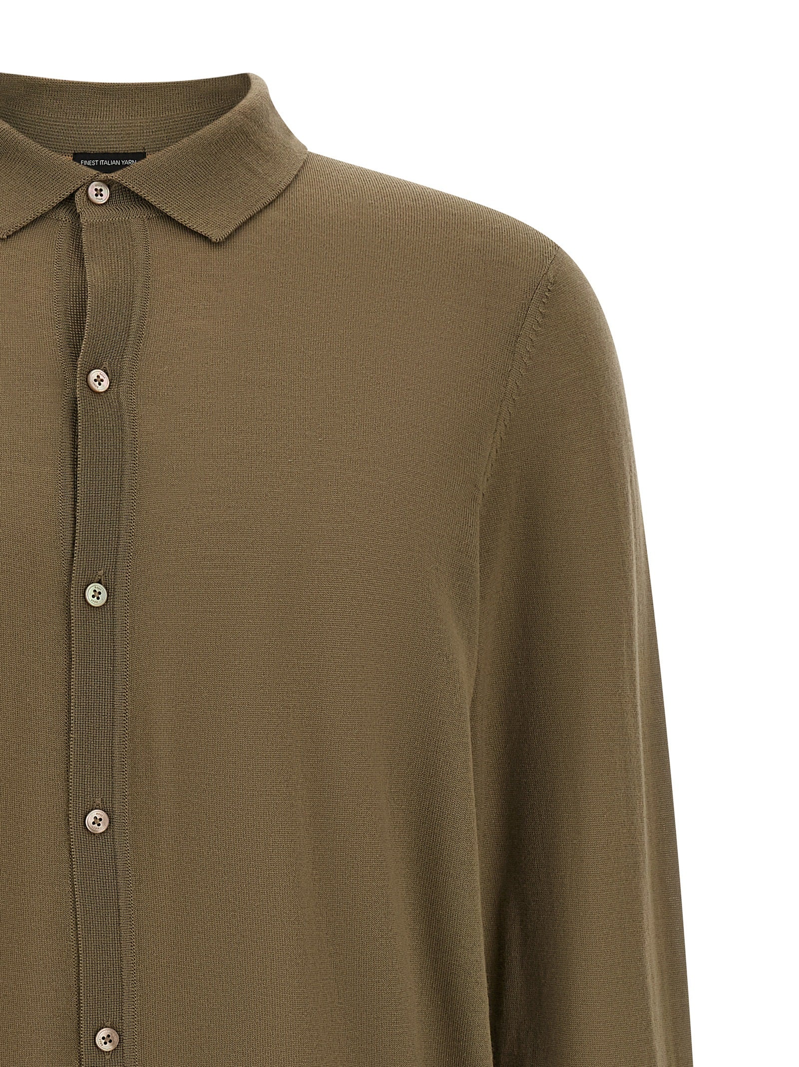 Hugo Boss Bicolor Virgin Wool Polo Shirt - Artisanal Luxury