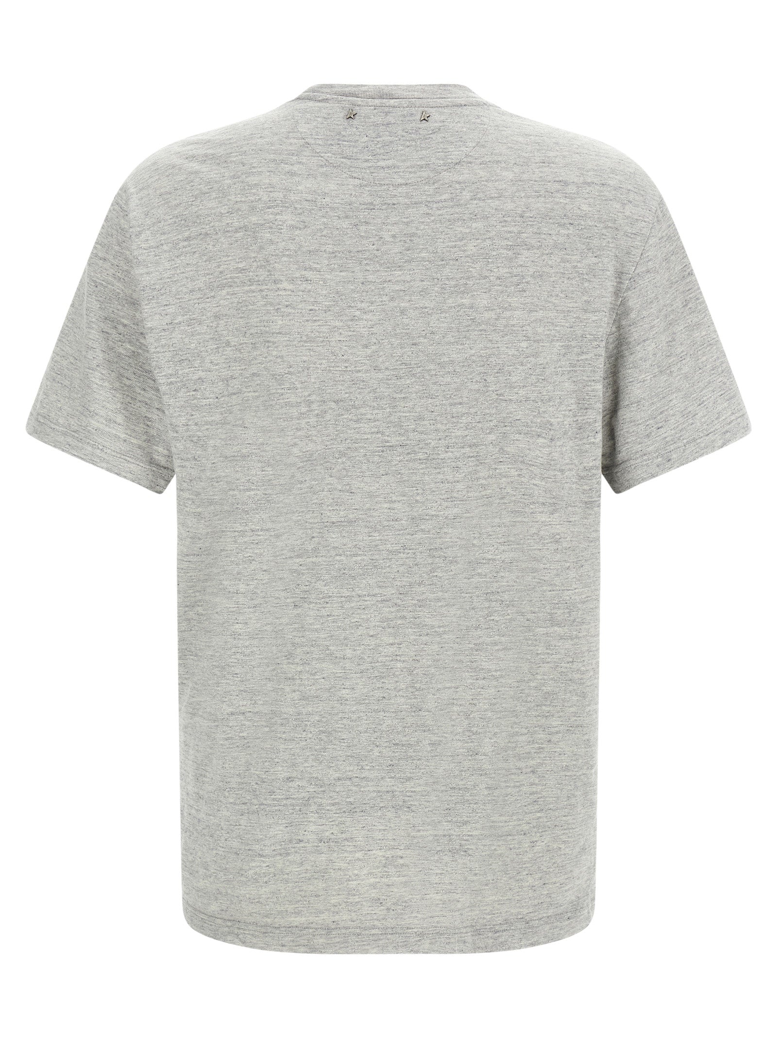 Golden Goose Gray Cotton T-Shirt - Luxe Casual Couture