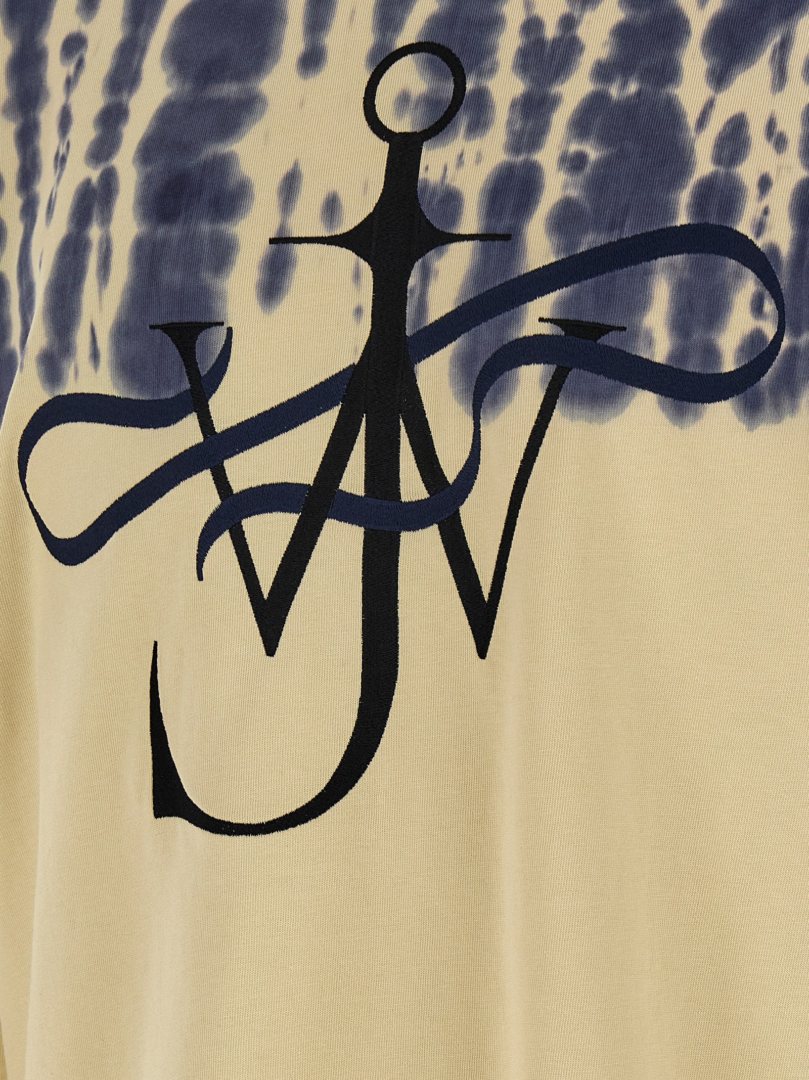 Experience the avant-garde luxury of J.W.Anderson's Multicolor Cotton Sportswear, a hand-dyed masterpiece that embodies modern artistry and individuality.