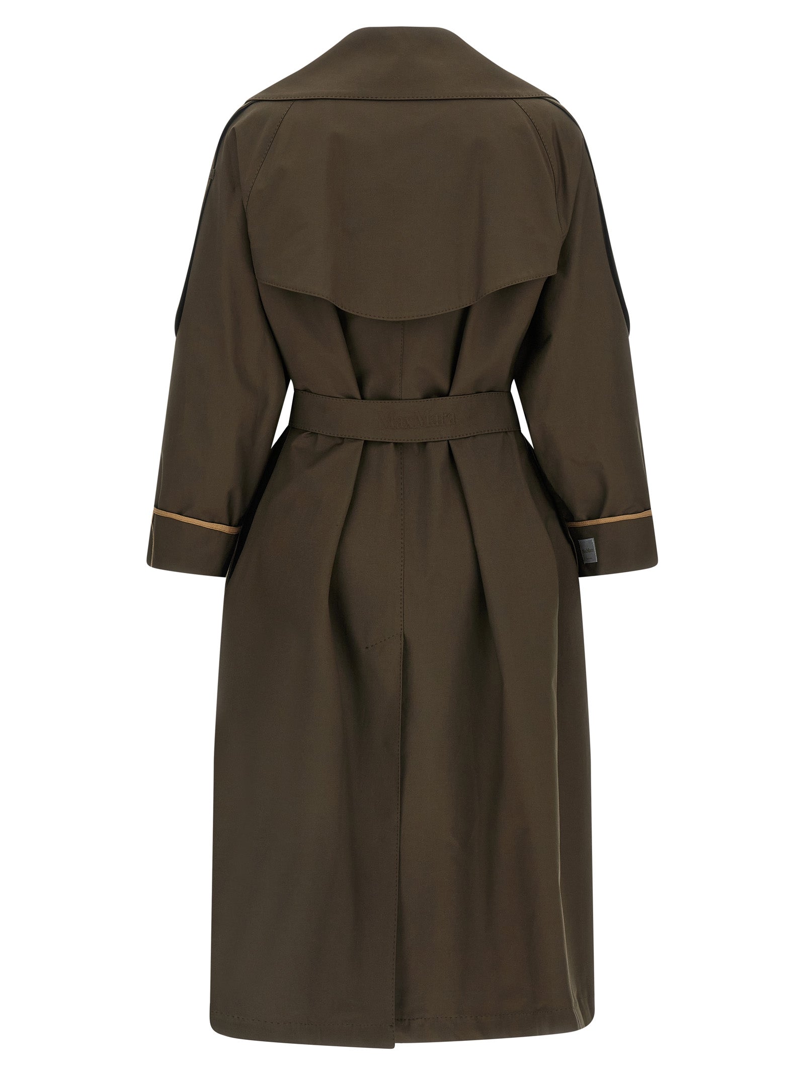 Max Mara Bicolor Cotton Coat