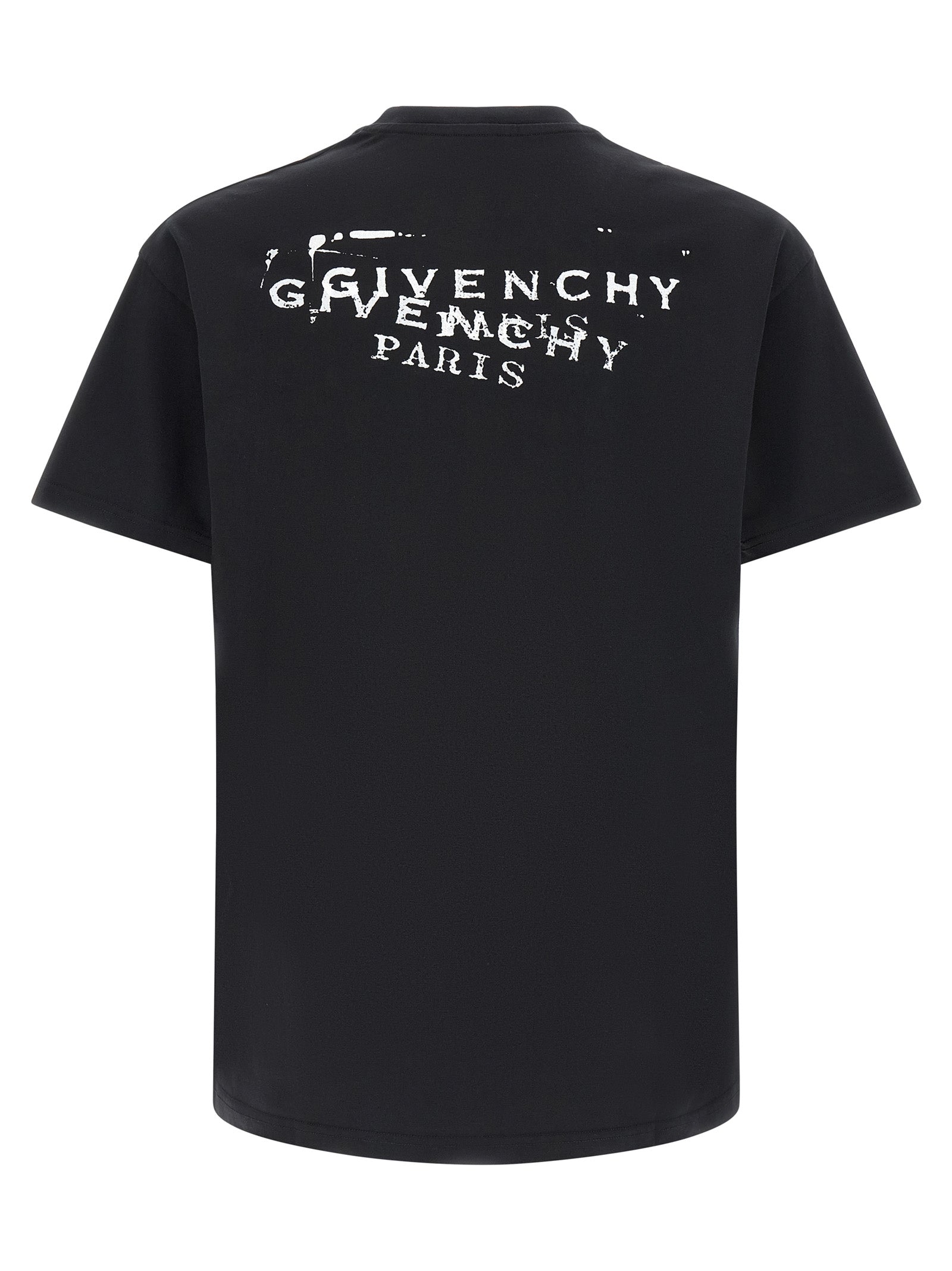Givenchy Black Cotton T-Shirt - Luxe Designer Artisanal Essential