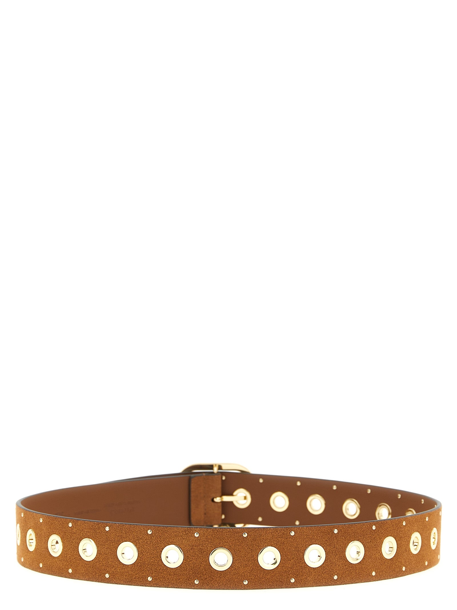 Indulge in the exquisite PINKO Brown Lamb Leather Regular Belt, a luxurious accessory defined by artisanal craftsmanship and striking design, perfect for elevating any ensemble.