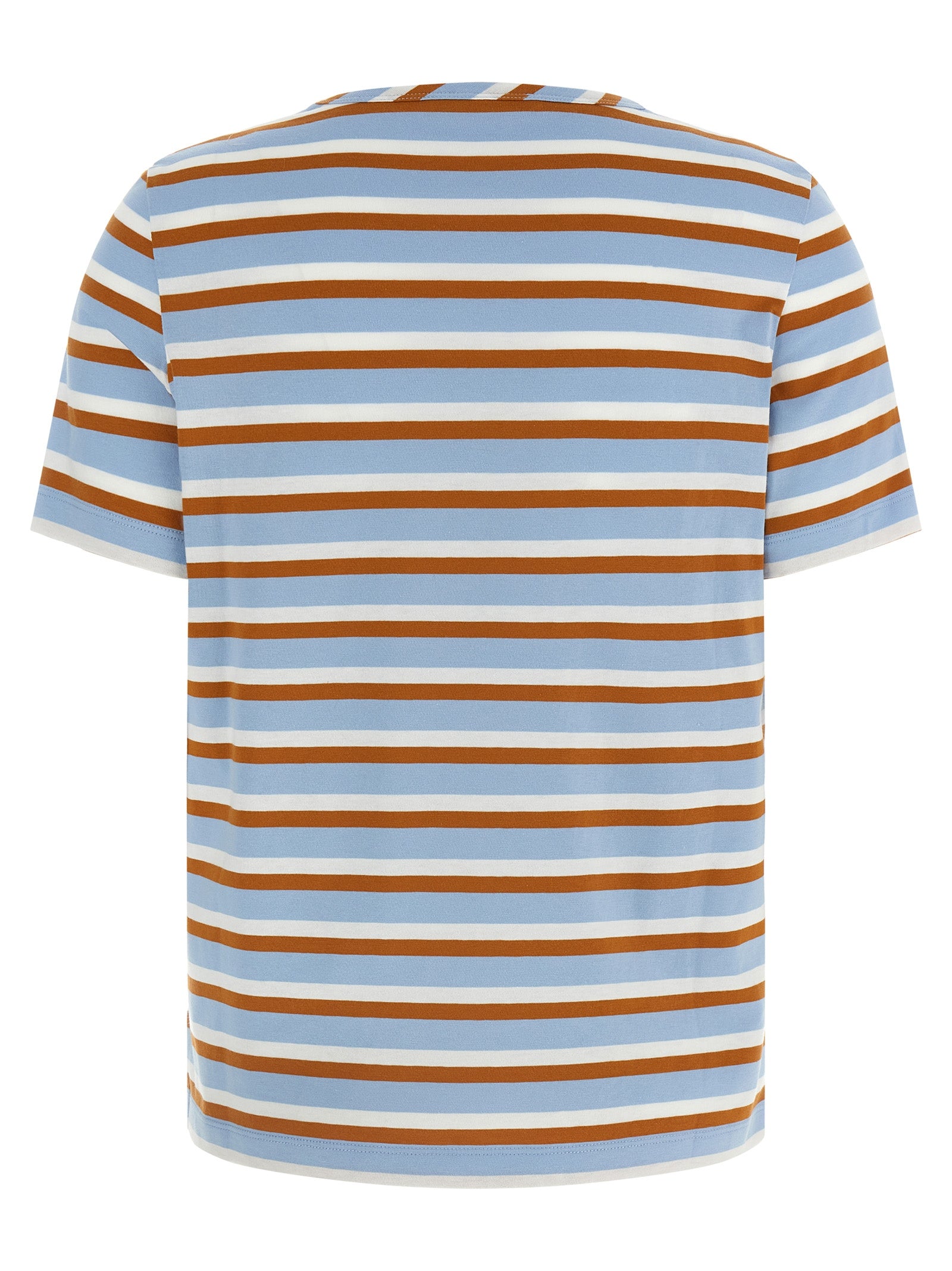 Elevate your wardrobe with Marni's Multicolor Cotton T-Shirt, a luxurious blend of artistry and sophistication, crafted in Portugal for timeless elegance.