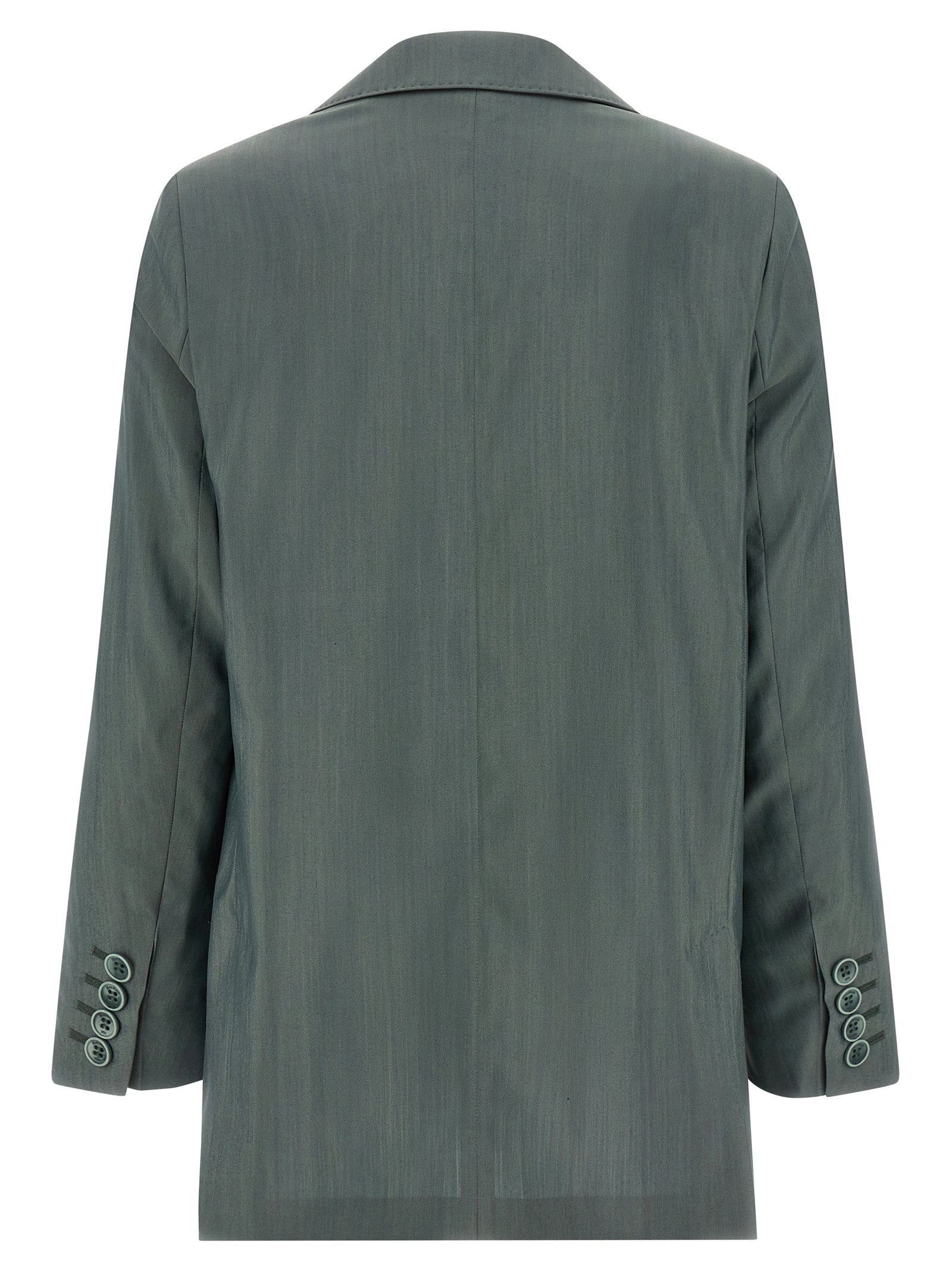 Max Mara Bicolor Virgin Wool Blazer