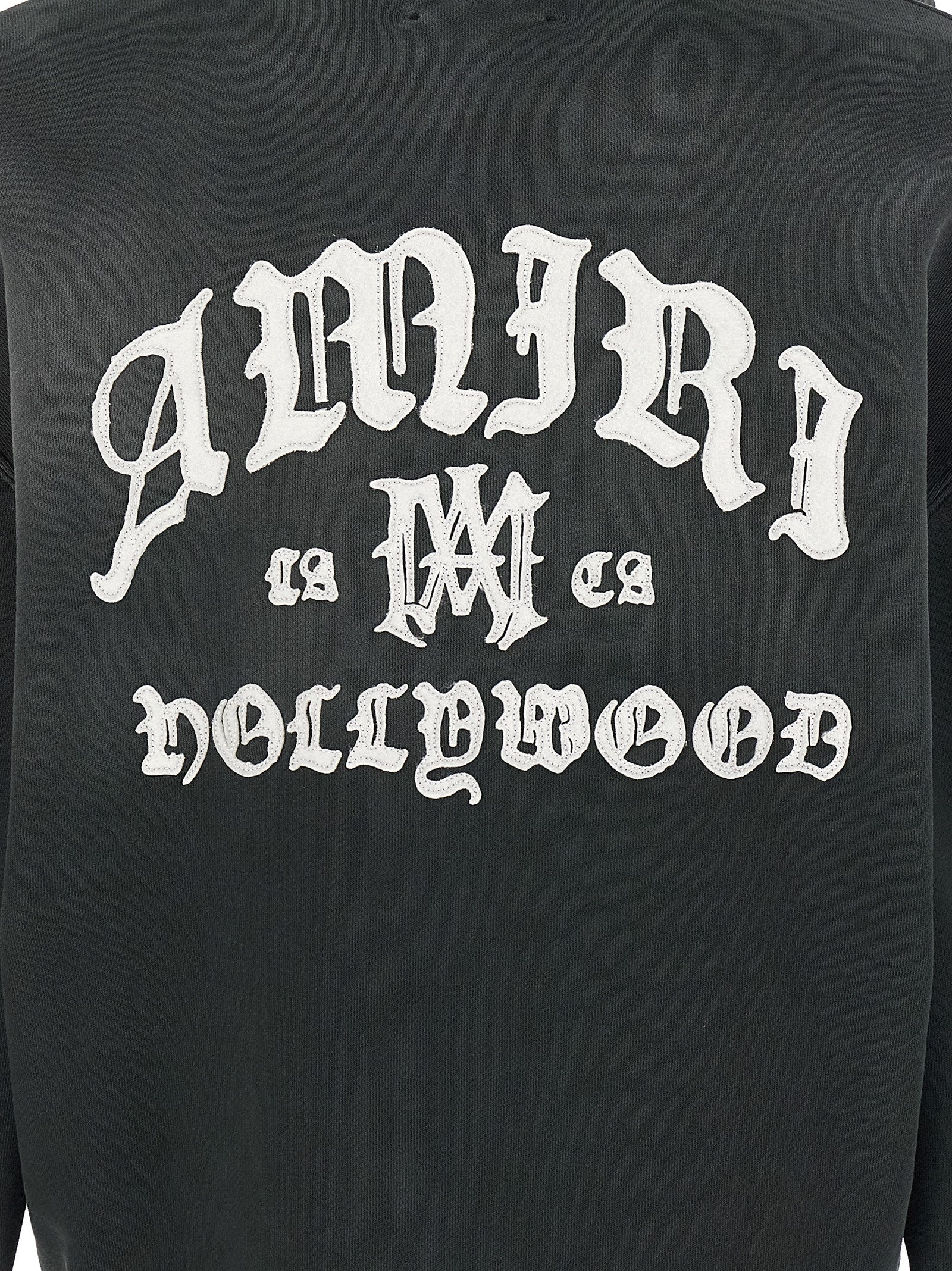 Amiri Black Cotton Sweatshirt