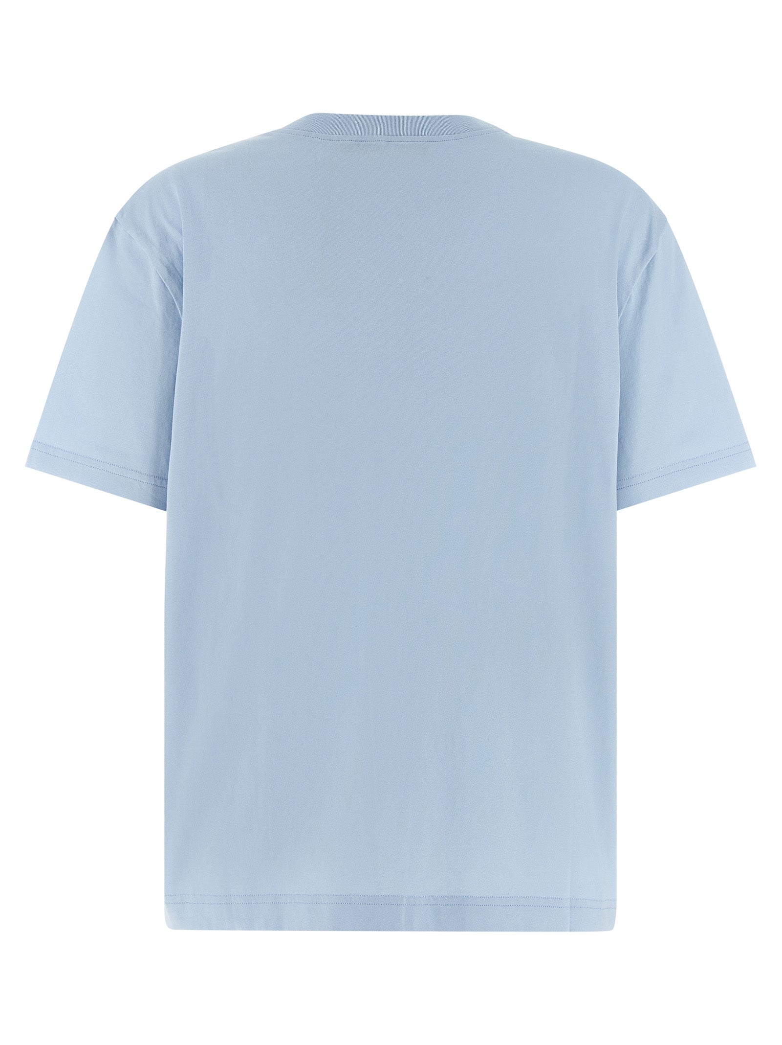 Experience the exquisite Dolce & Gabbana Blue Cotton T-Shirt, a blend of Italian craftsmanship and unique elegance, perfect for elevating your sophisticated wardrobe.