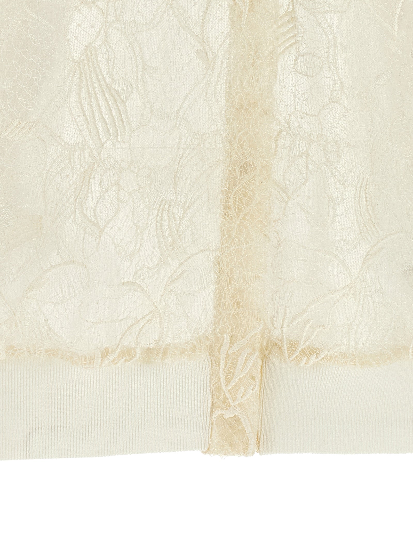 Elevate your wardrobe with the Fabiana Filippi Beige Silk Cardigan, a masterpiece of artisanal elegance crafted from a luxurious silk-cotton blend, perfect for any occasion.