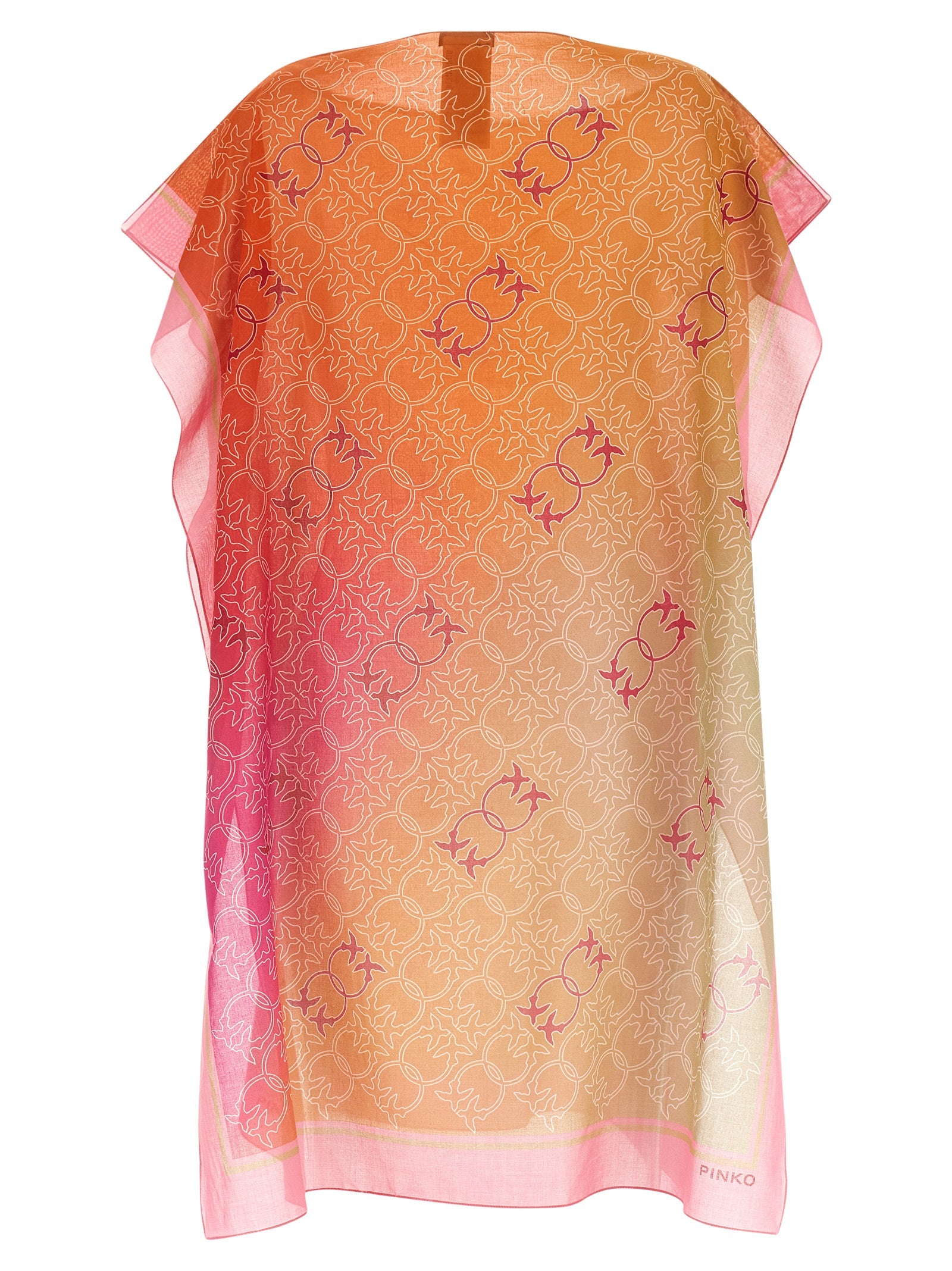Indulge in PINKO's Polka Multicolor Cotton Casual Dress, where luxurious craftsmanship meets effortless elegance, perfect for sunlit escapades and sophisticated gatherings.