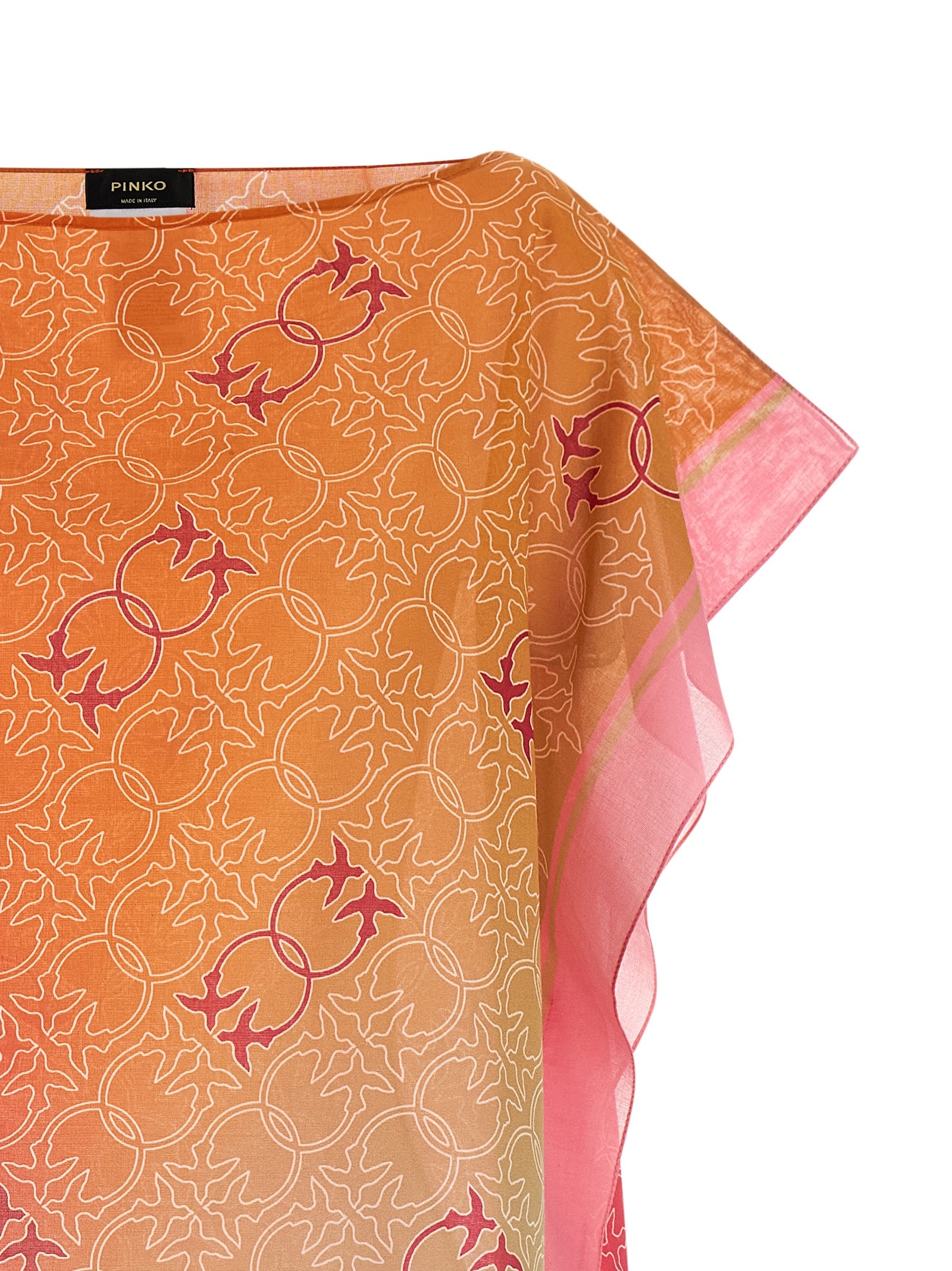 Indulge in PINKO's Multicolor Cotton Casual Dress, a masterpiece of Italian craftsmanship that embodies effortless elegance for sunlit escapades and sophisticated gatherings.