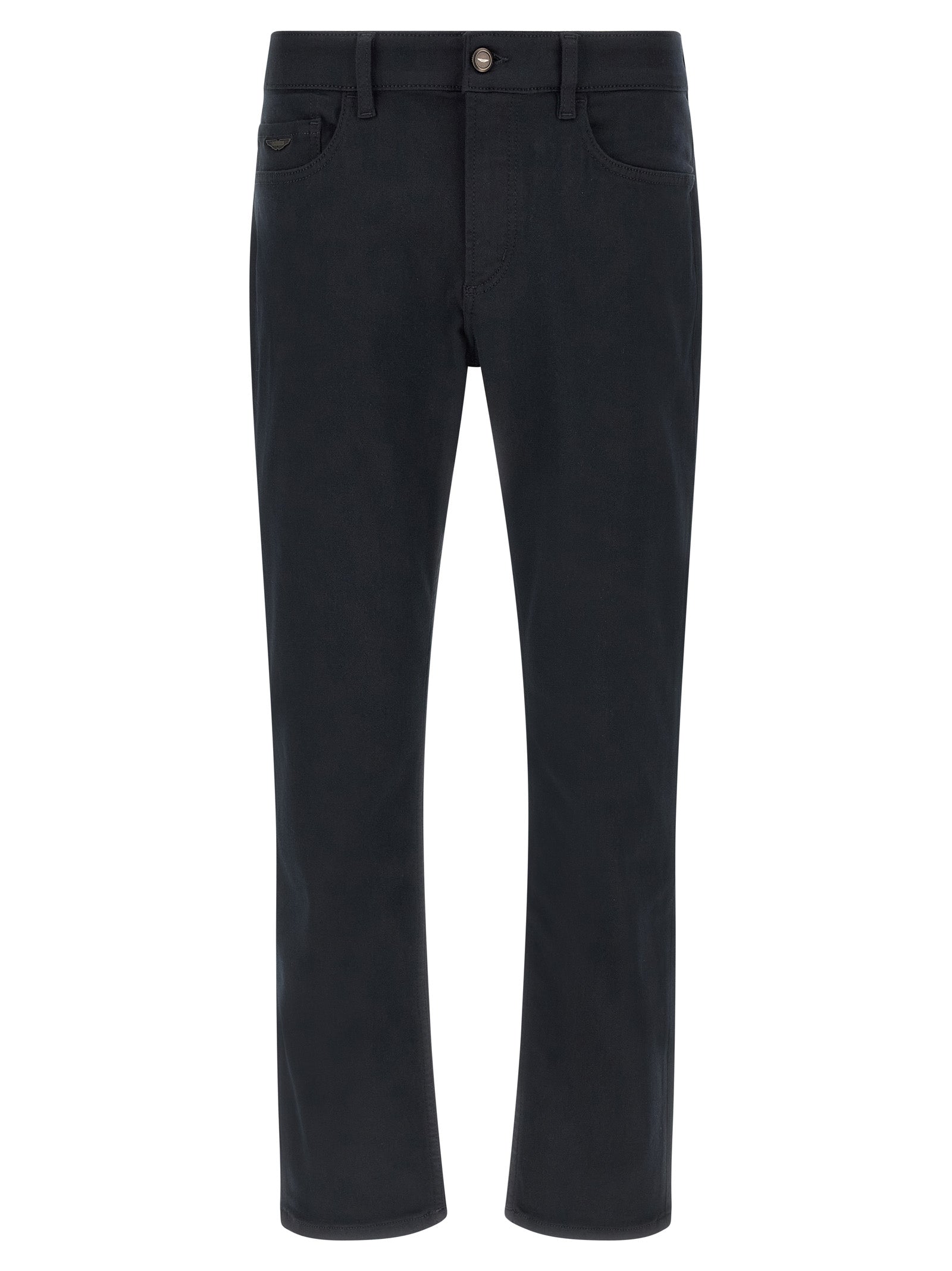 Hugo Boss Blue Straight-Leg Jeans - Designer Luxury Denim