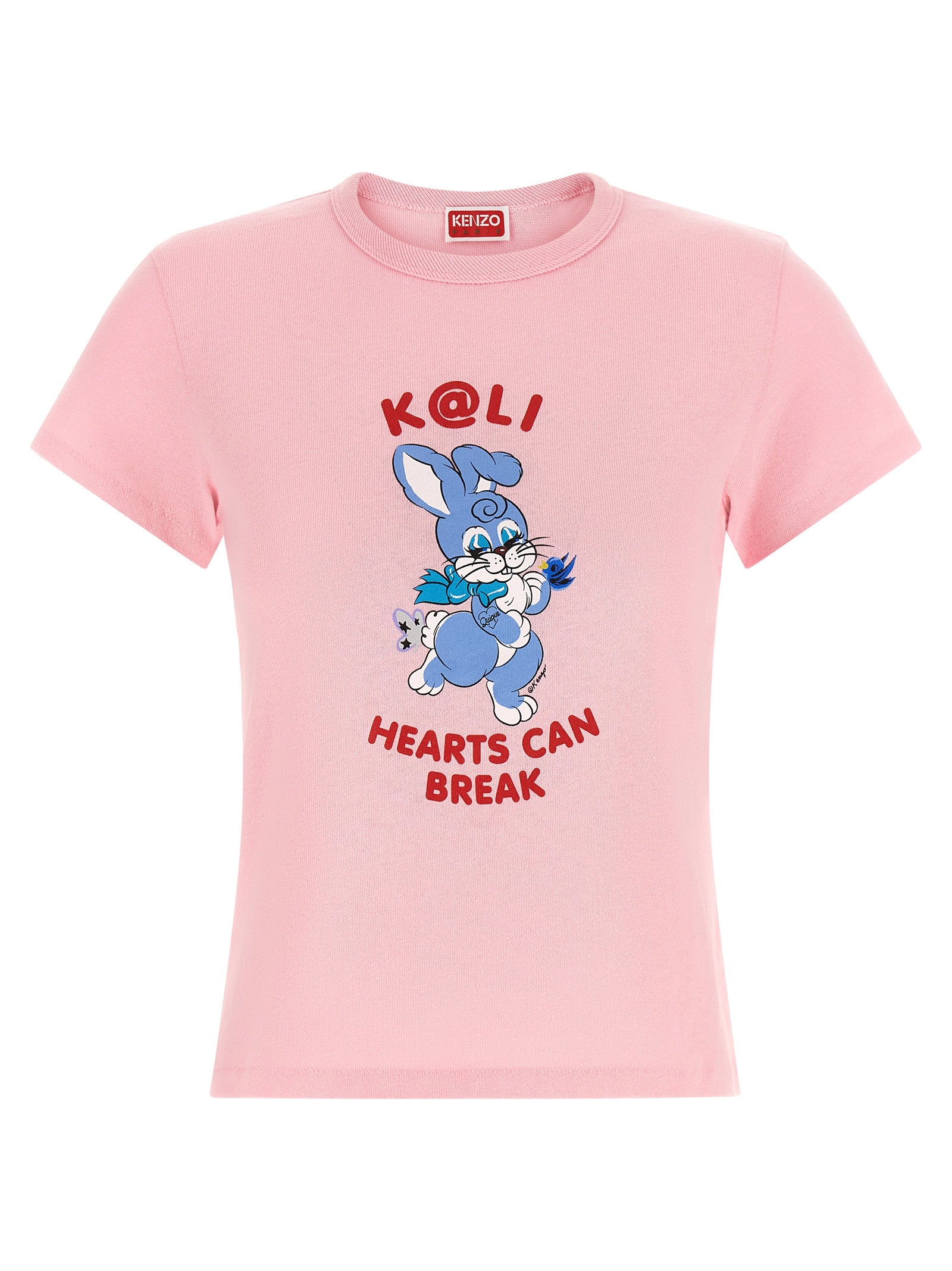 Discover the Kenzo Multicolor Cotton T-Shirt, a luxurious blend of artistry and comfort, crafted in Portugal from 100% cotton for an unforgettable statement.