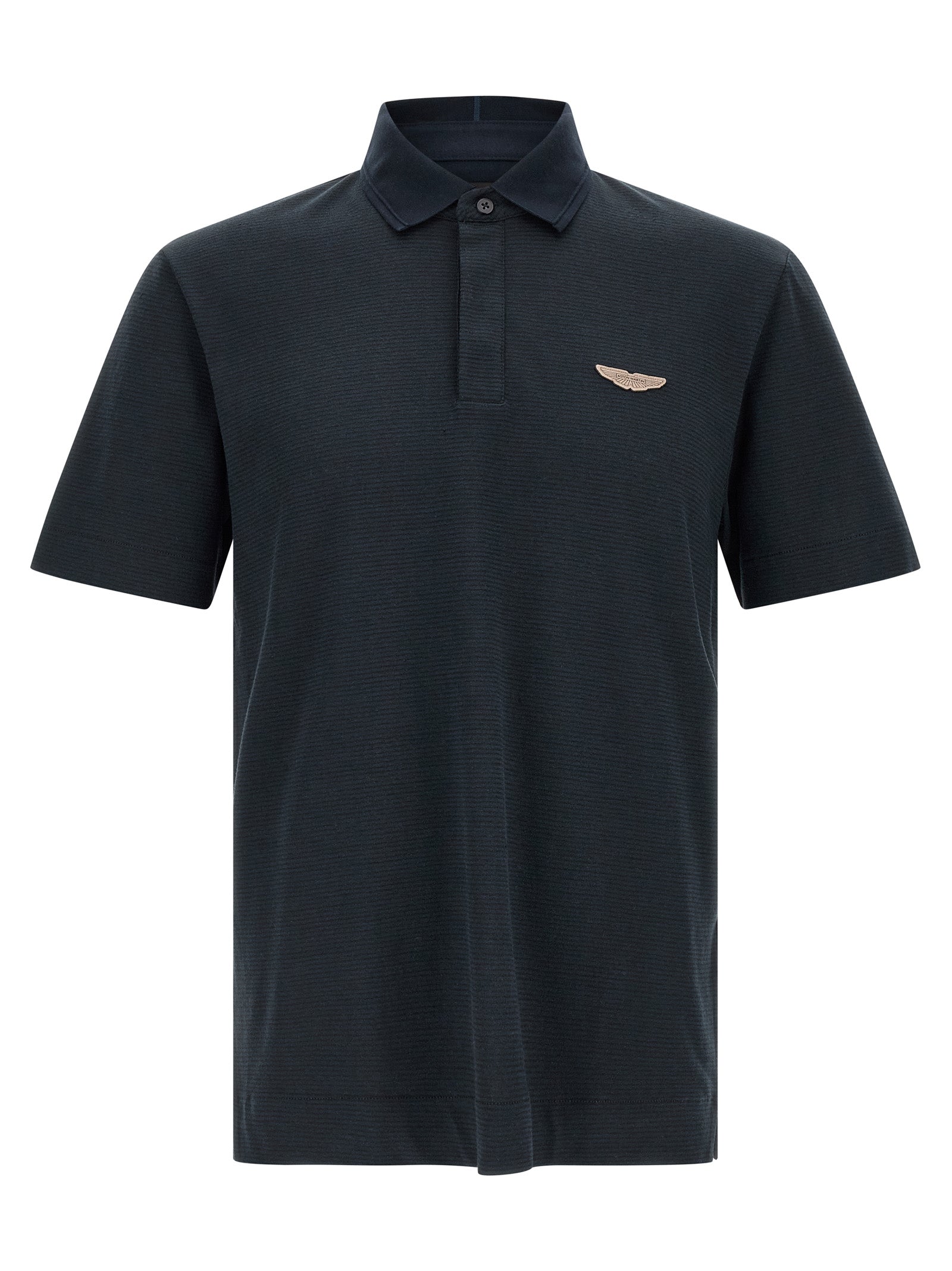 Hugo Boss Blue Cotton Polo Shirt | Designer Luxury Couture
