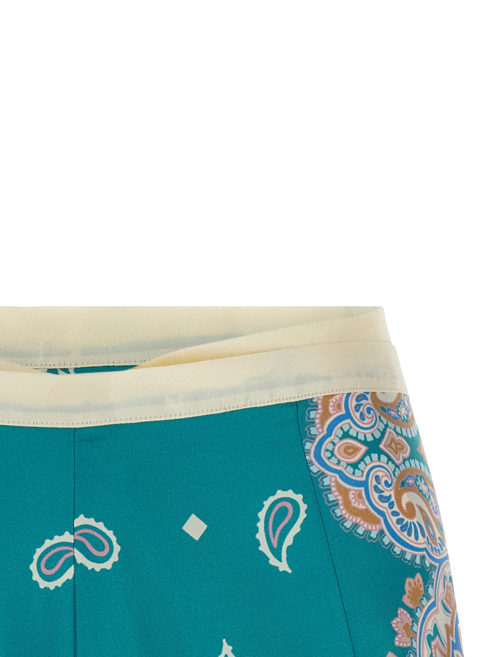 PINKO Multicolor Viscose Shorts