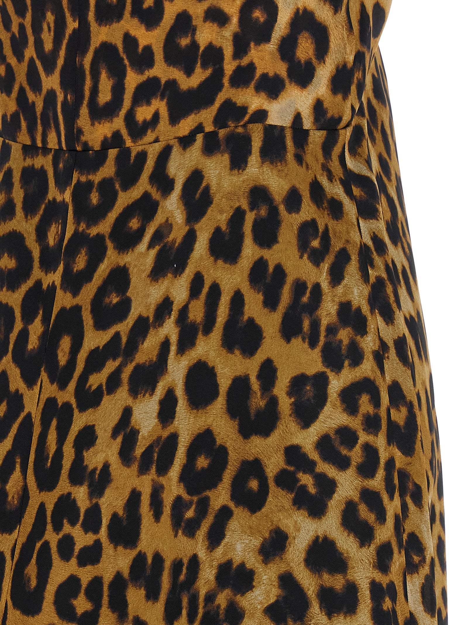 Alberta Ferretti Brown Silk Long Dress | Exquisite Couture Elegance