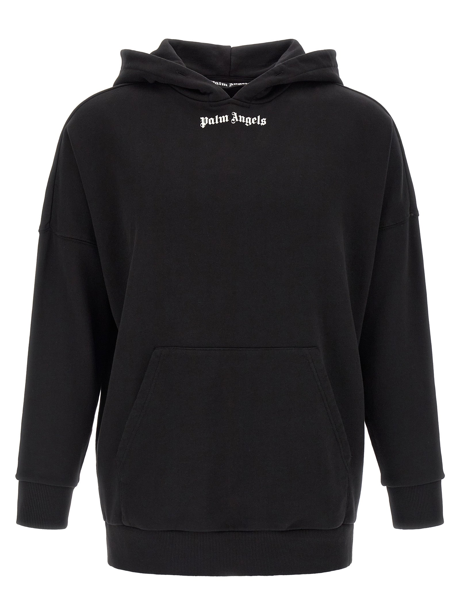 Elevate your wardrobe with the Palm Angels Bicolor Cotton Sweatshirt, a luxurious blend of comfort and style, perfect for the discerning fashion connoisseur.