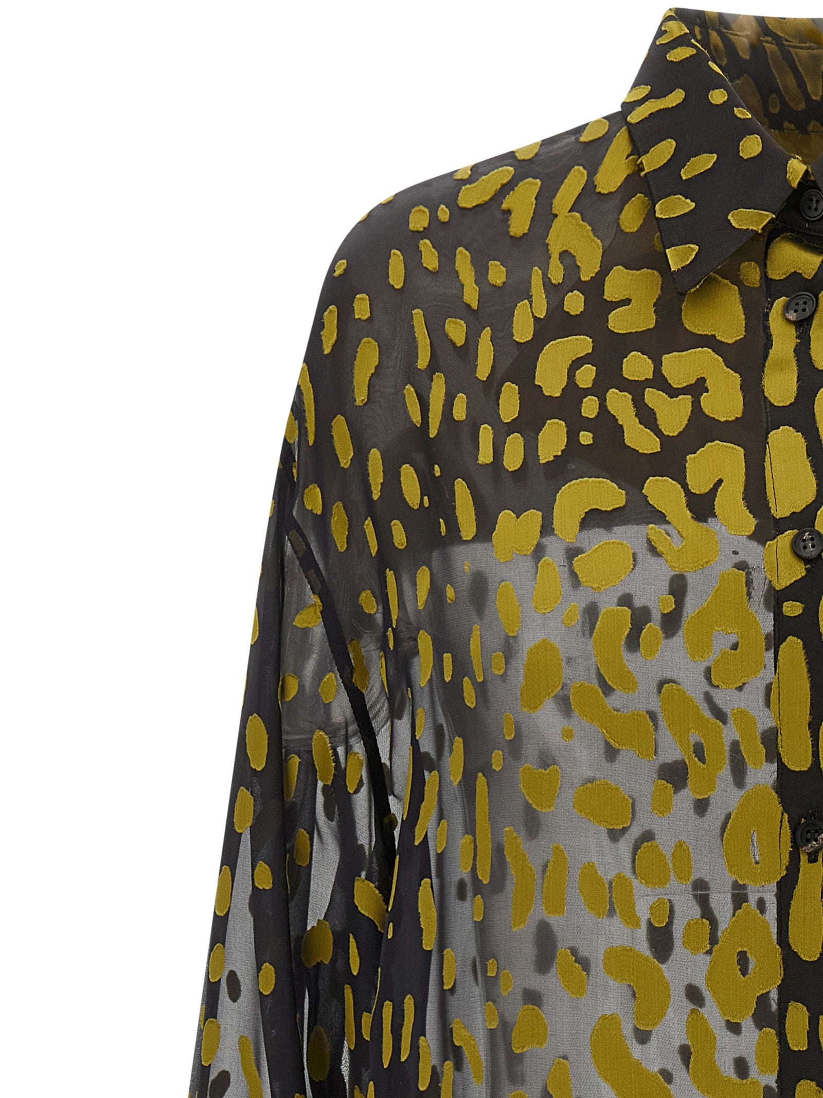 Ferragamo Brown Silk Blouse