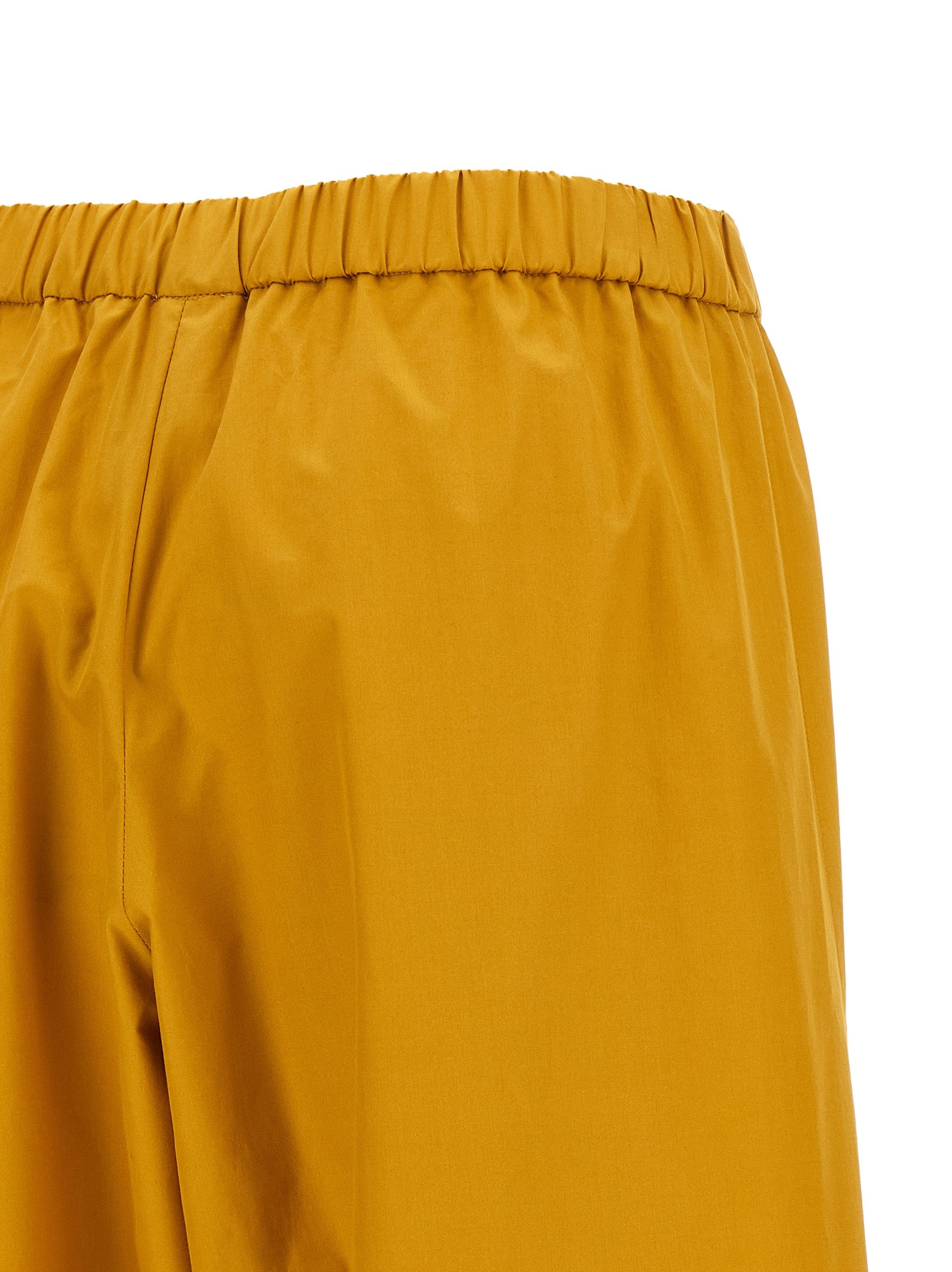 Fabiana Filippi Bicolor Cotton Casual Pants - Designer Couture