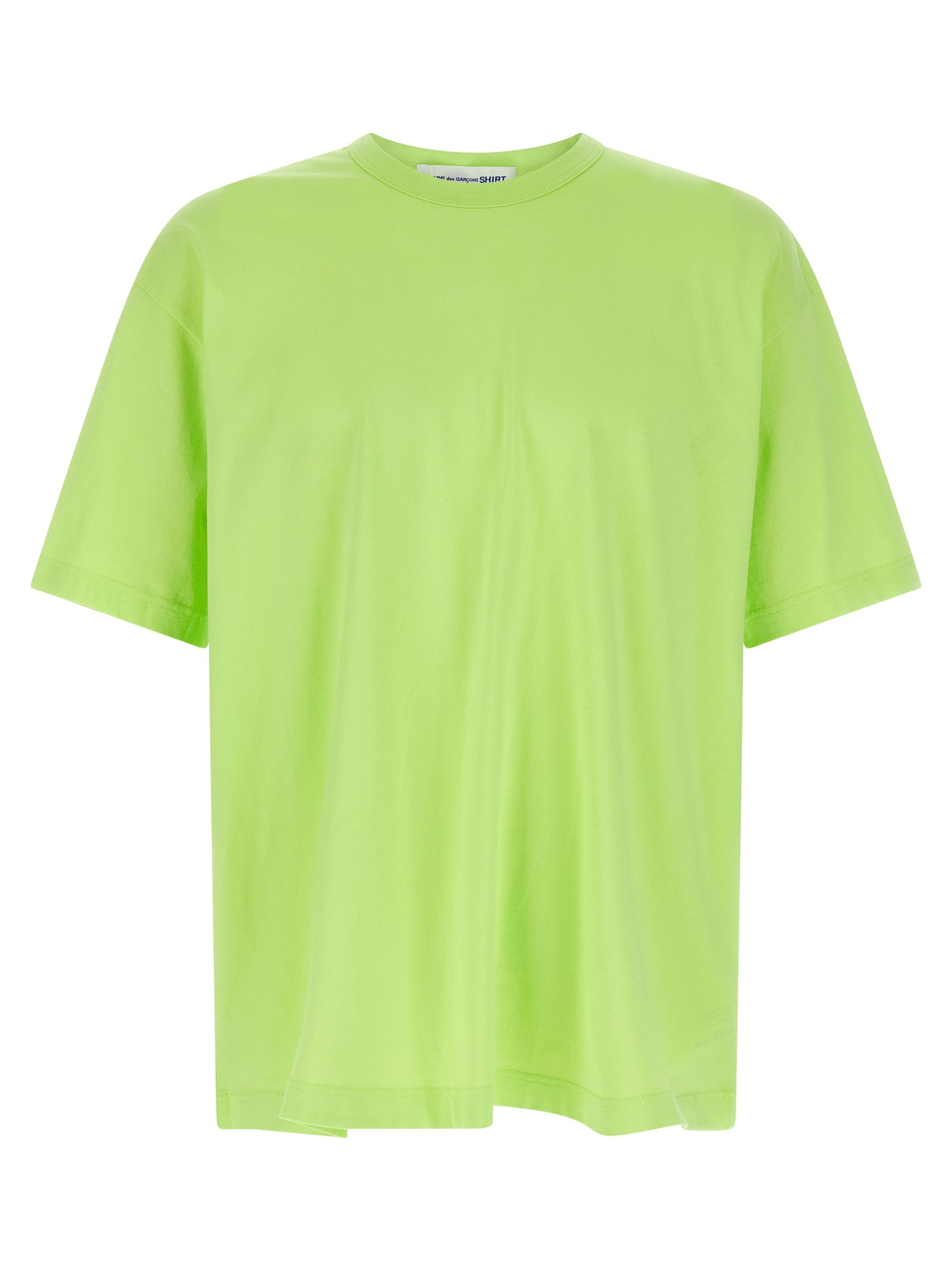 Comme Des Garçons Bicolor Cotton T-Shirt - Artisanal Luxury Wear