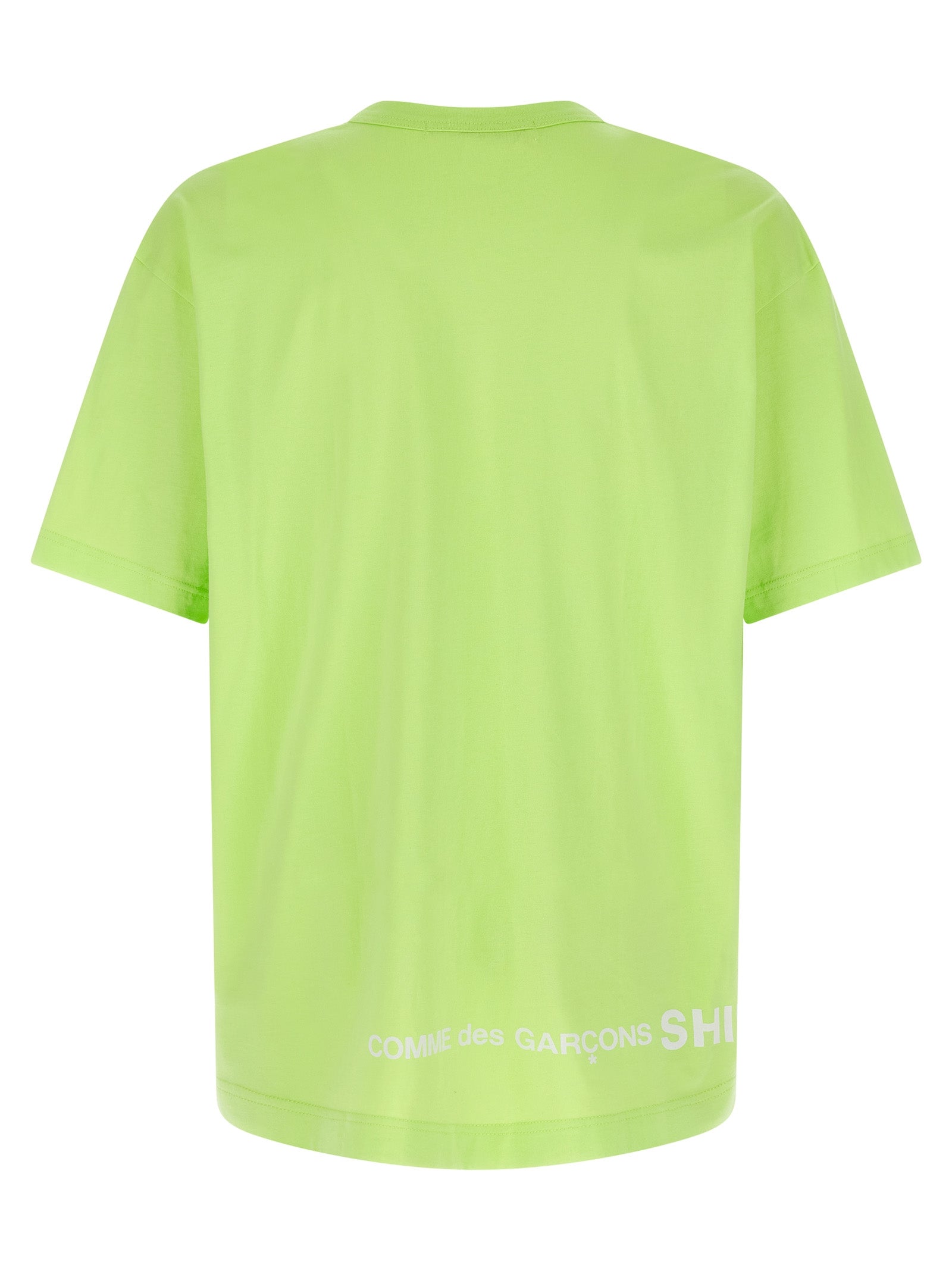 Comme Des Garçons Bicolor Cotton T-Shirt | Artisanal Luxury Wear