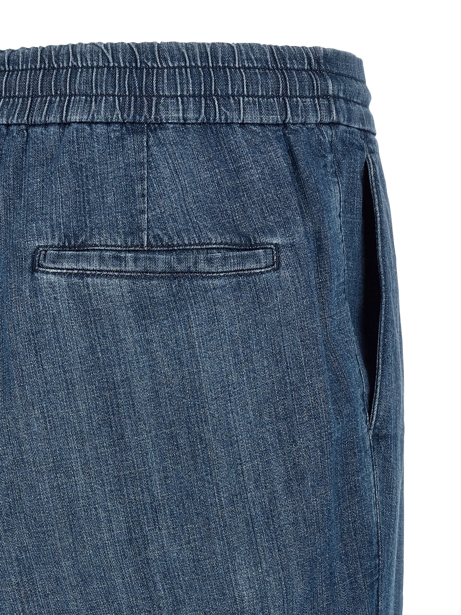 Brunello Cucinelli Blue Cotton Relaxed Fit Jeans - Artisanal Luxury