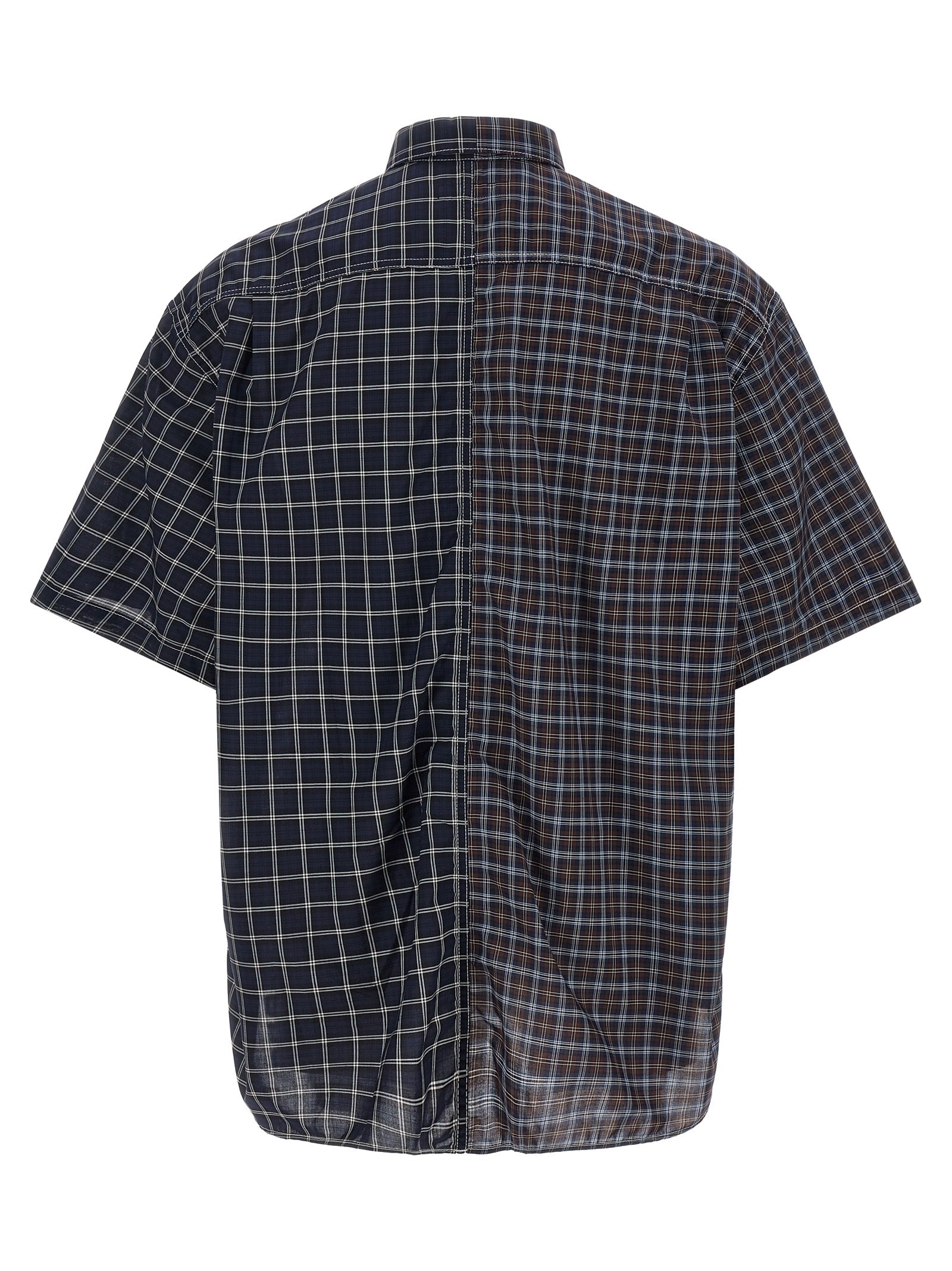 Comme Des Garçons Multicolor Cotton Blouse