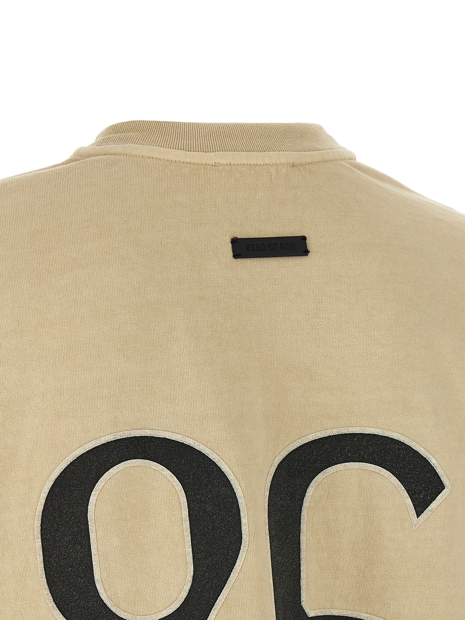 Fear Of God Beige Cotton T-Shirt