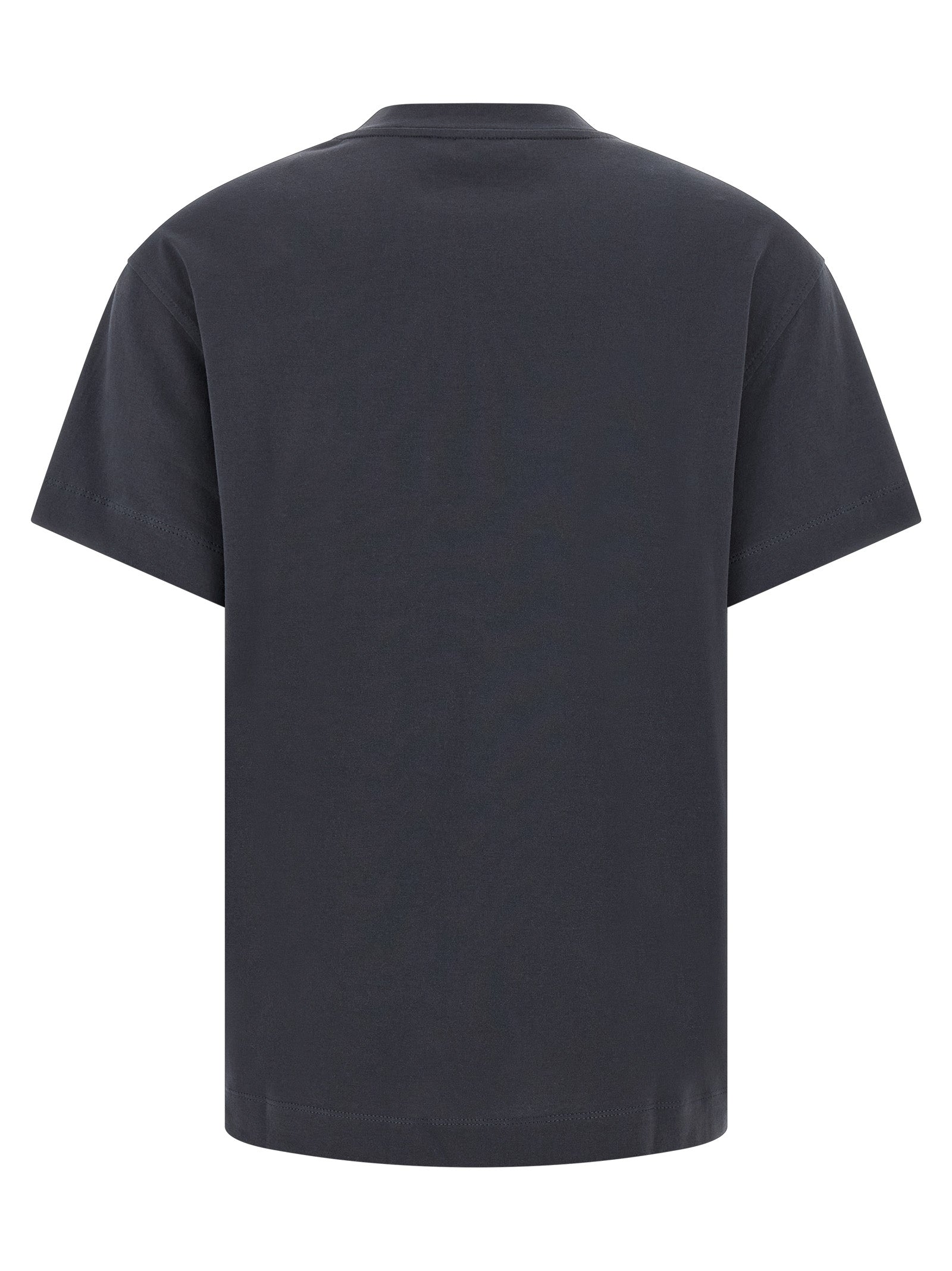 Brunello Cucinelli Blue Cotton T-Shirt, Artisanal Luxury Elegance