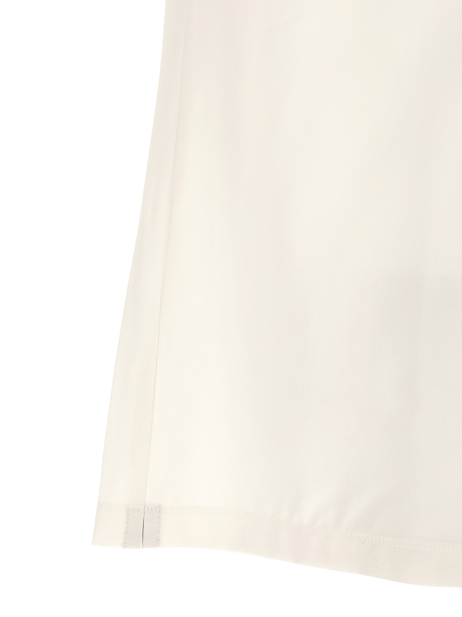 Brunello Cucinelli White Virgin Wool Polo Shirt - Artisanal Luxury