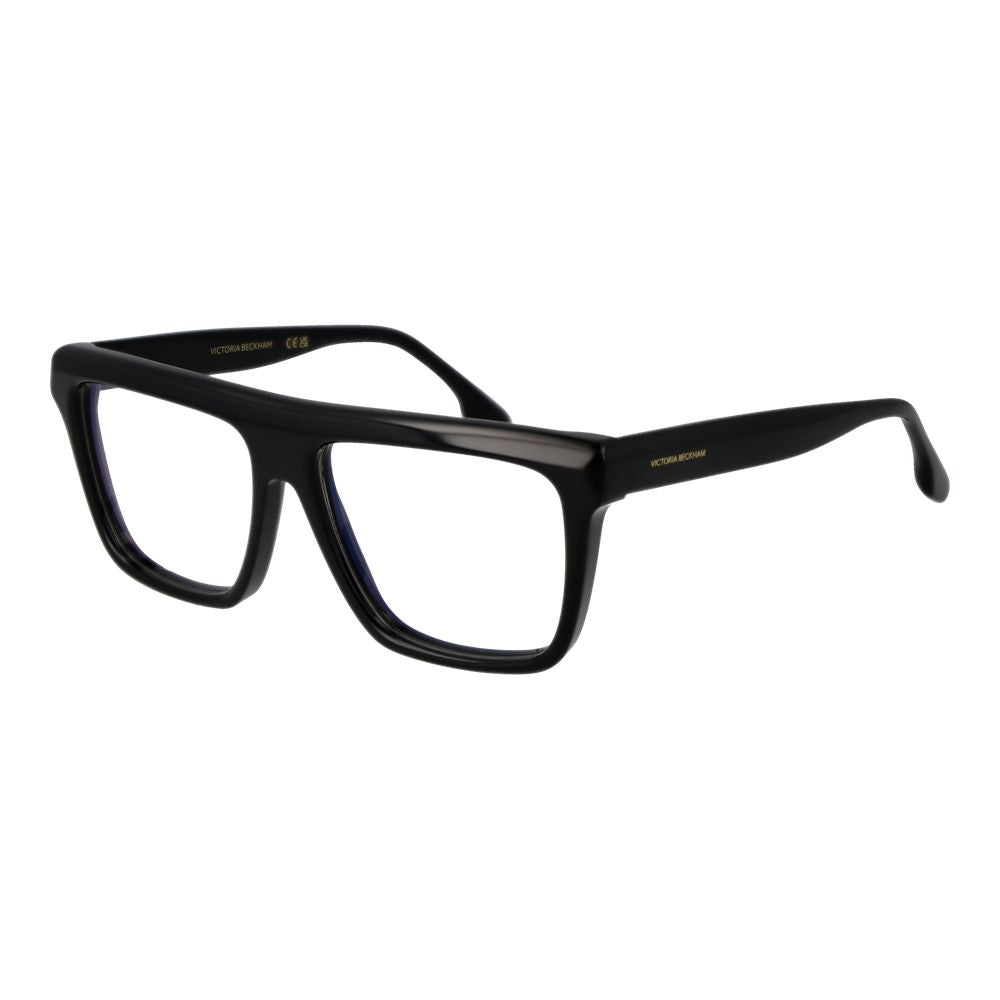 Experience the allure of Victoria Beckham's Black Acetate Glasses, where exquisite craftsmanship meets timeless elegance, perfect for the discerning individual.