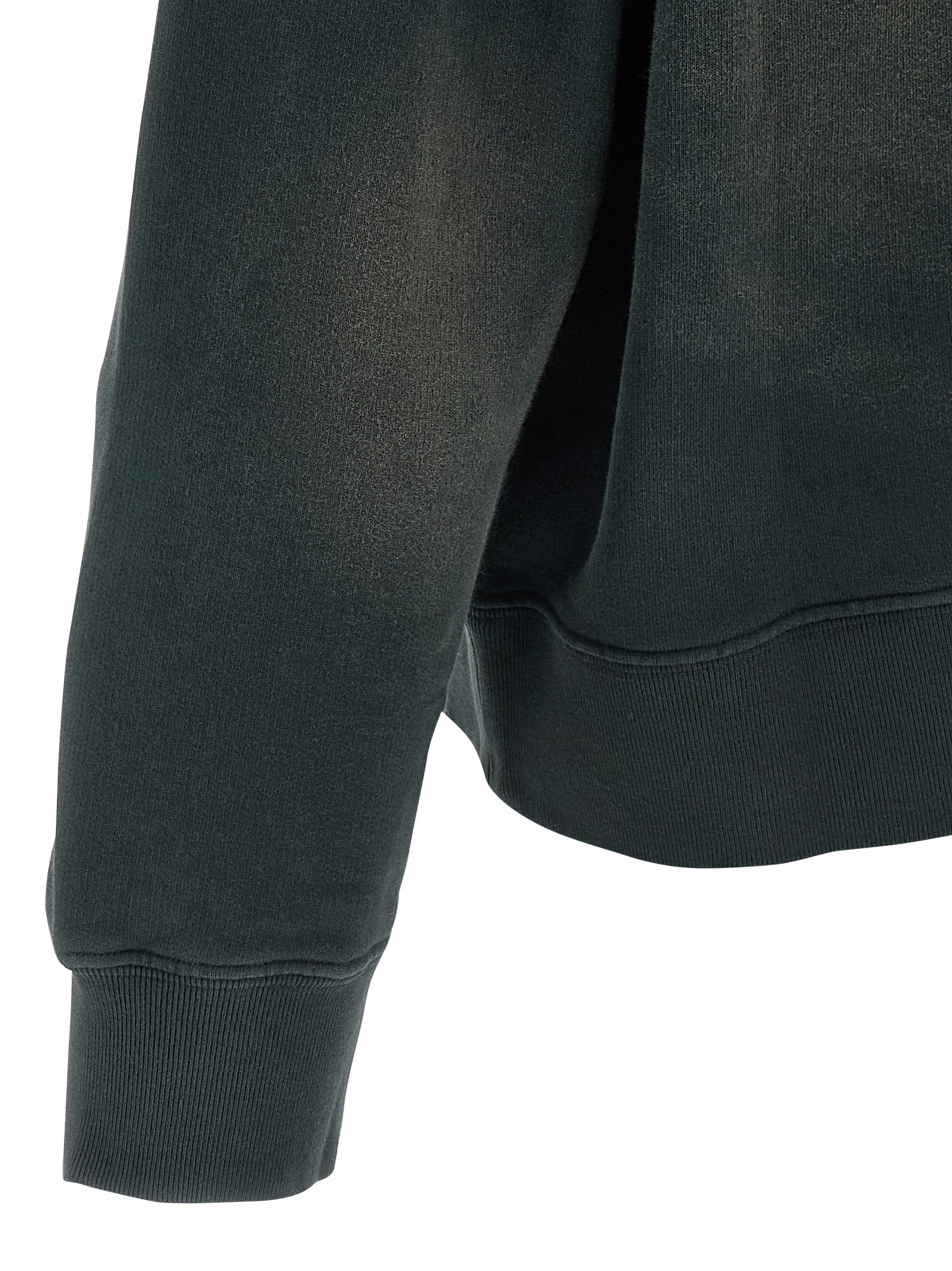 Golden Goose Black Cotton Sweatshirt - Designer Artisanal Fashion