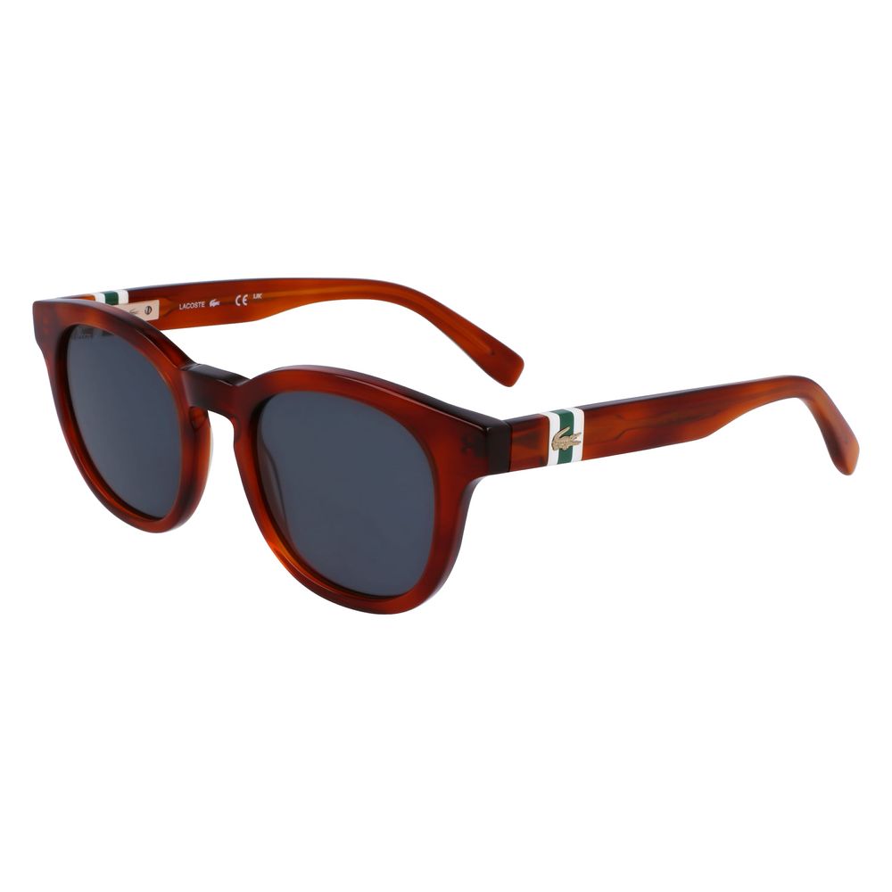 Lacoste Brown Acetate Sunglasses | Timeless Luxury Eyewear