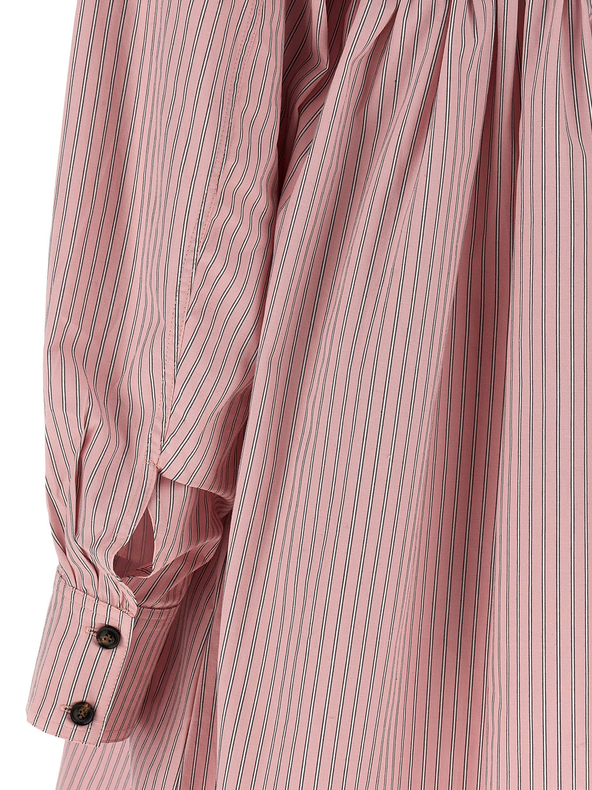 Ganni Multicolor Organic Cotton Short Dress - Effortless Luxury