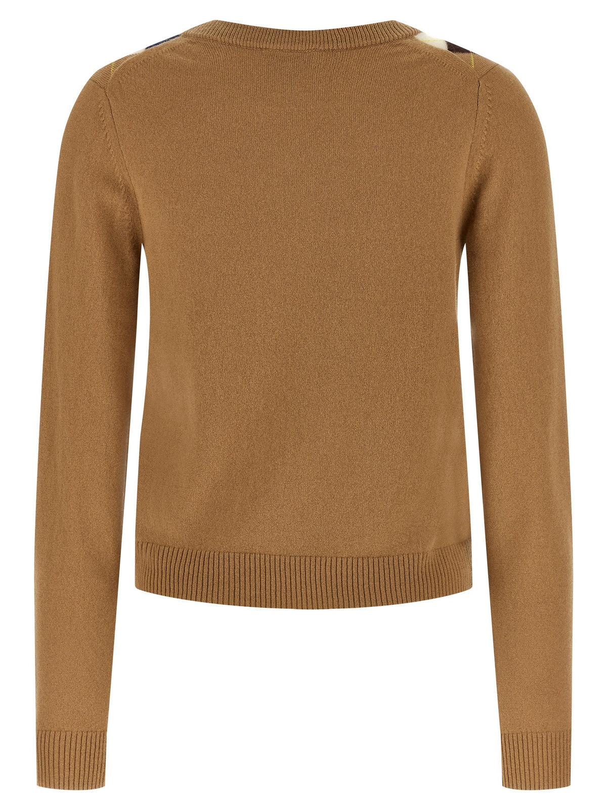 Ganni Beige Wool Cardigan - Luxurious Cashmere Blend Elegance