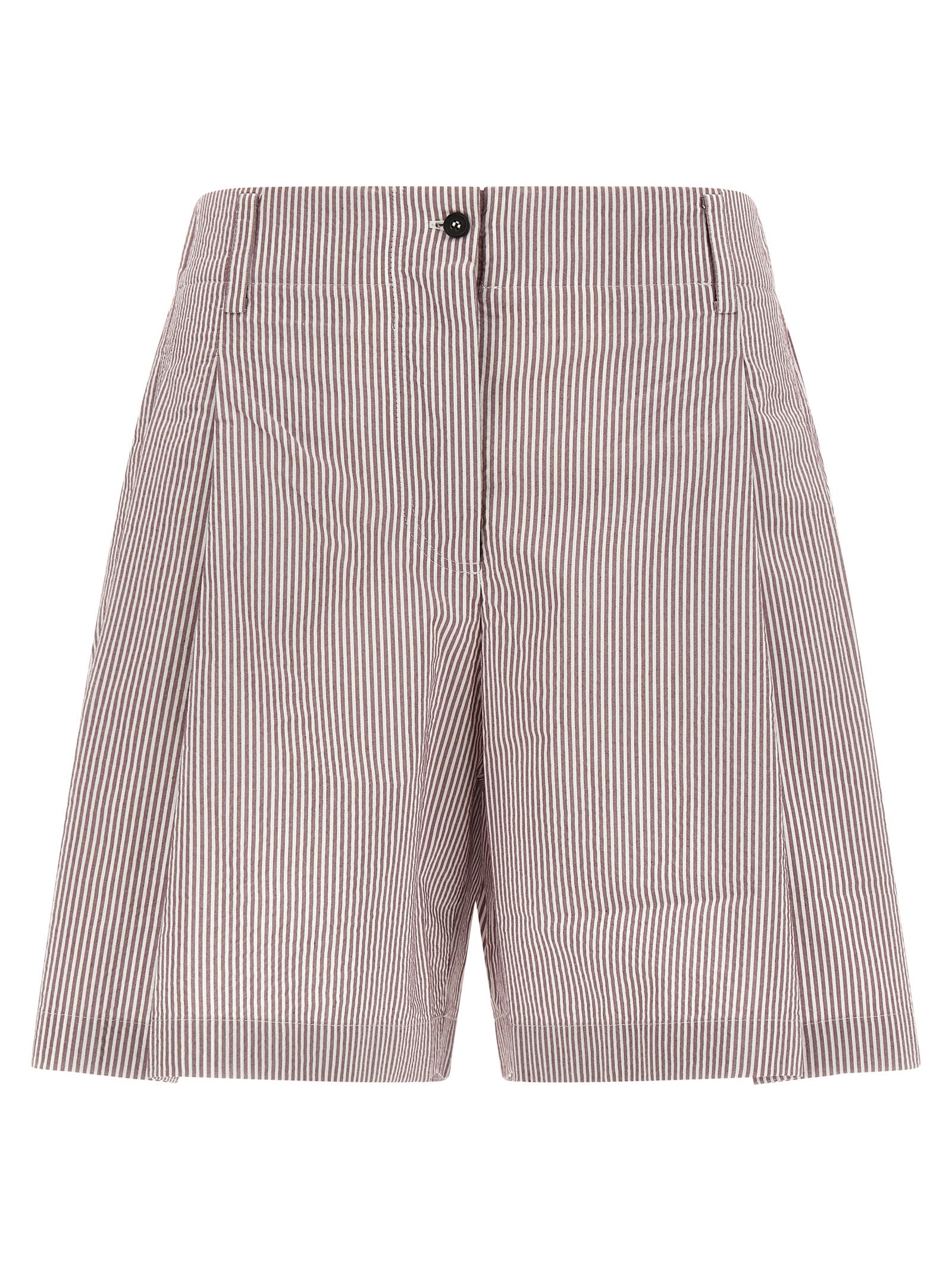 Brunello Cucinelli Multicolor Bermuda Shorts, Artisanal Elegance