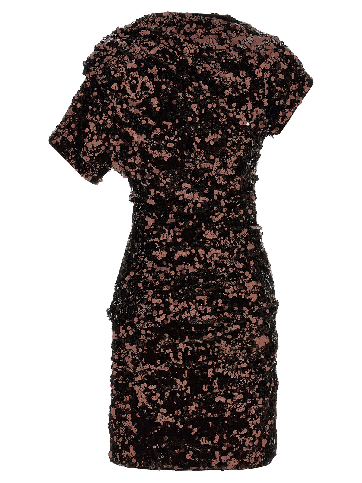 Ganni Brown Sequins Mini Dress - Elevate Your Luxe Elegance