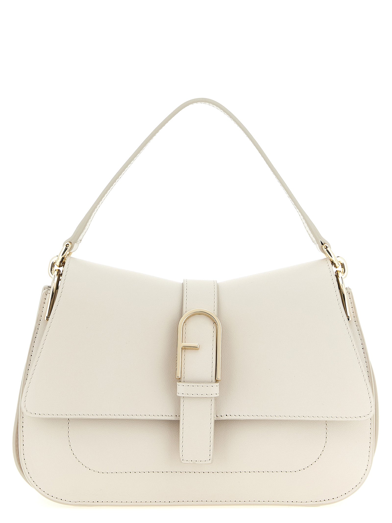 Elevate your elegance with the Furla Beige Calfskin Shoulder Bag, a masterpiece of artisanal luxury crafted from premium calfskin, perfect for any sophisticated occasion.