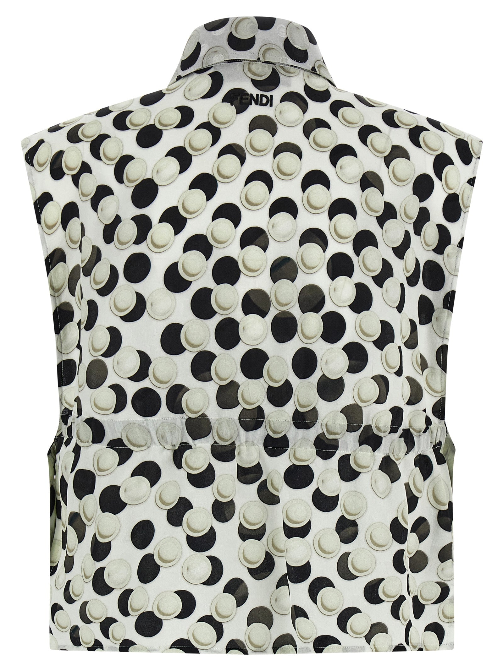 Fendi Multicolor Silk Pattern Shirt