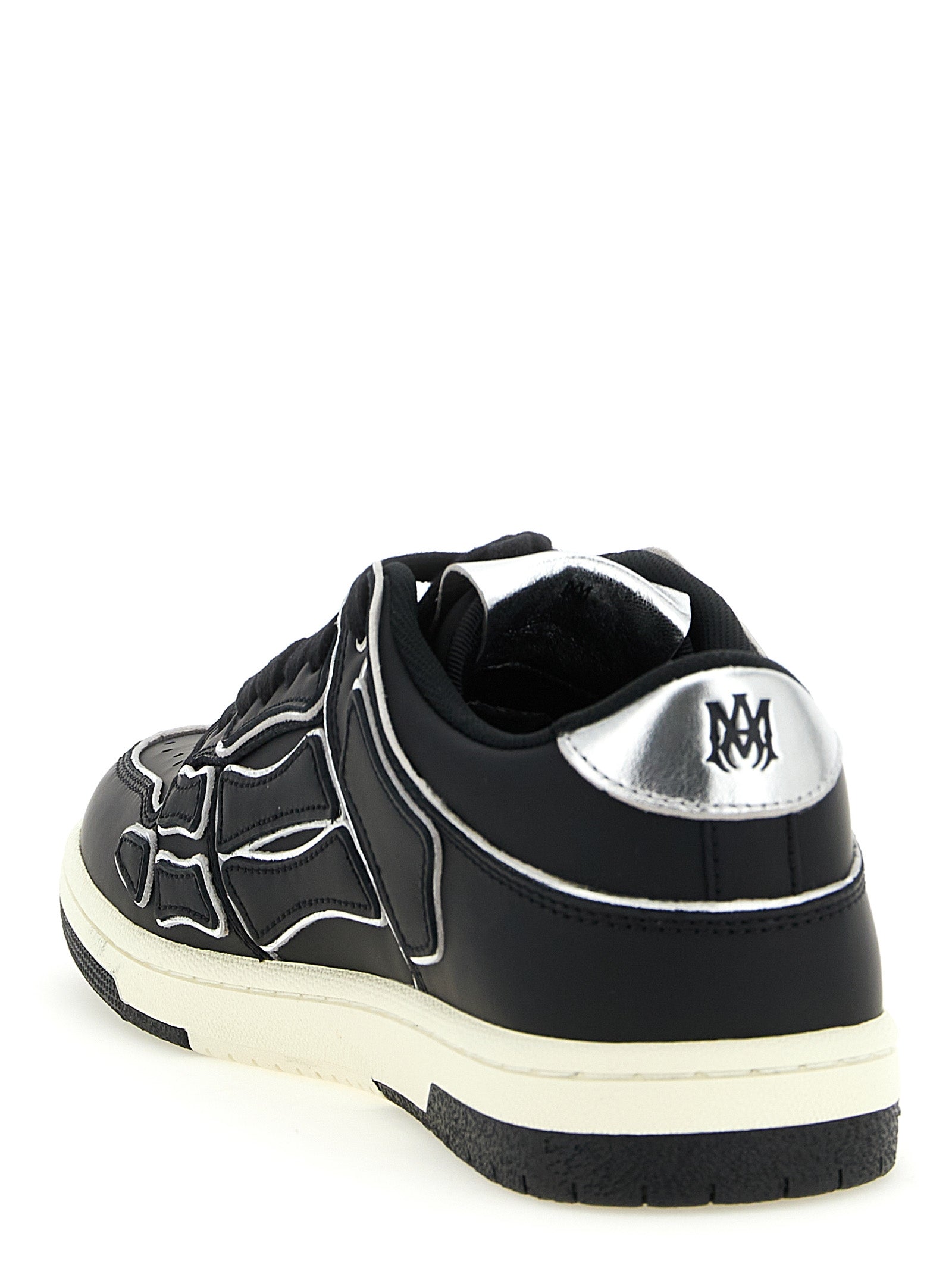 Amiri Black Cowhide Low Top Sneakers