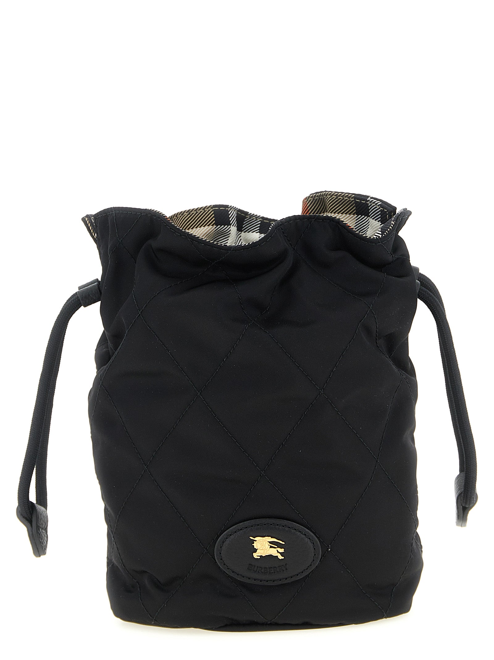 Burberry Black Polyamide Clutch Bag