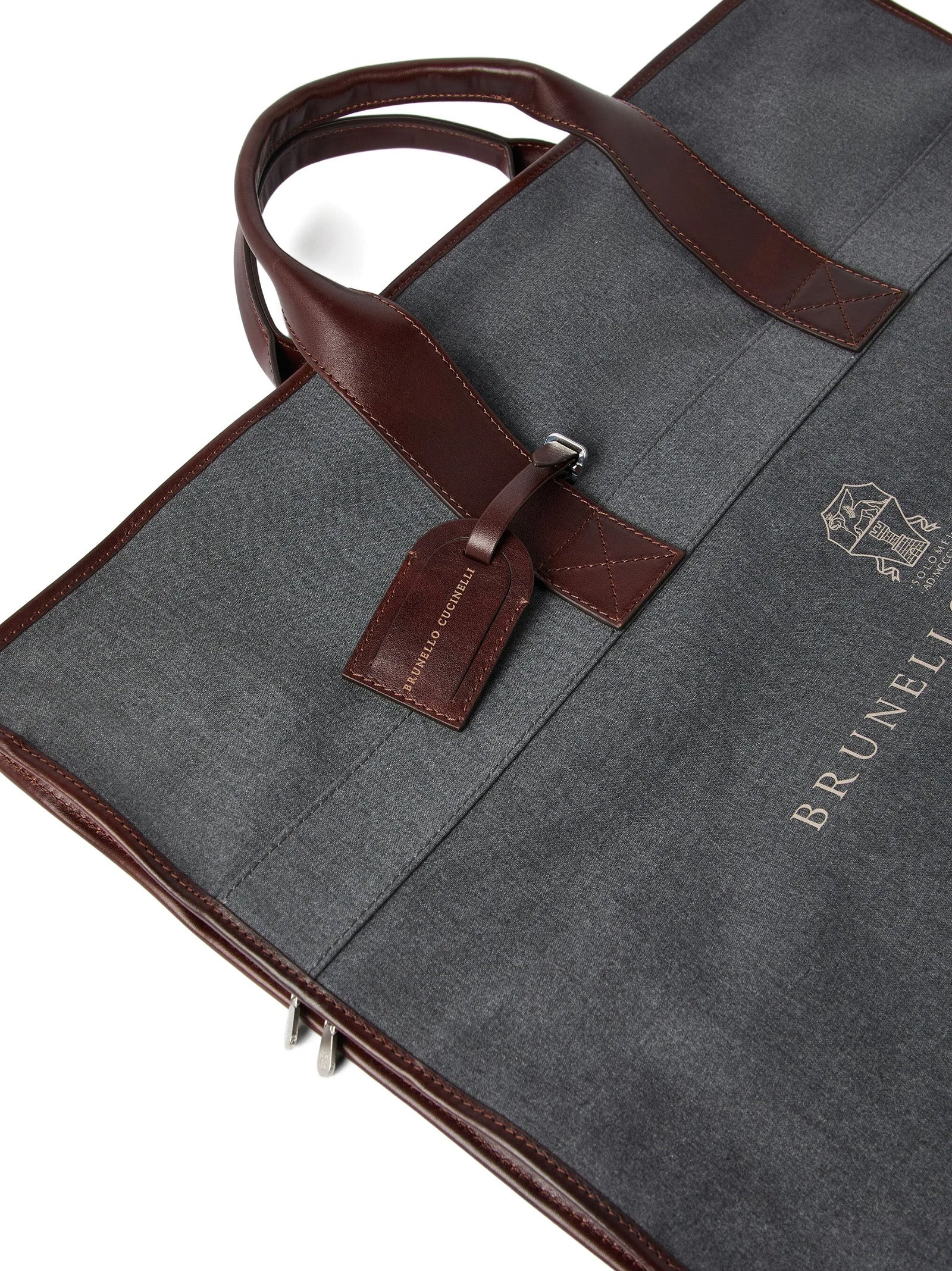 Brunello Cucinelli Gray Polyester Accessories